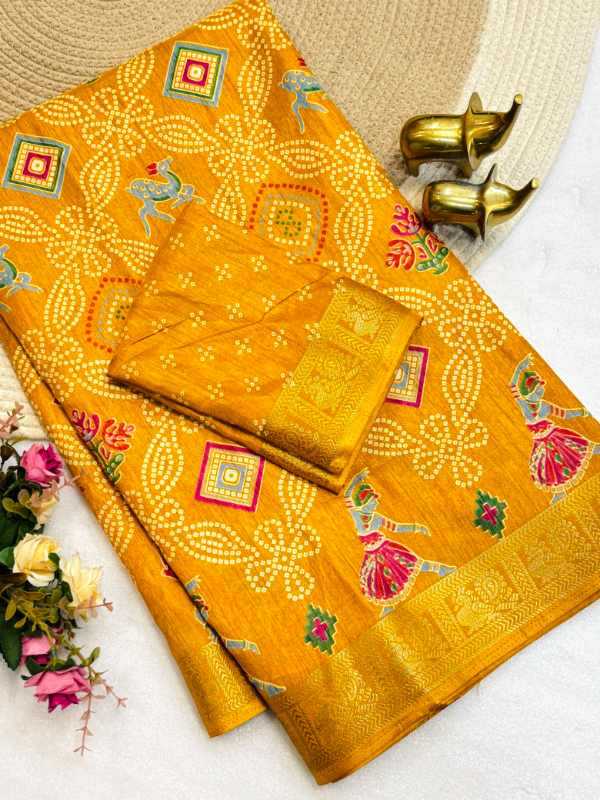 Tussar Silk Traditional Saree