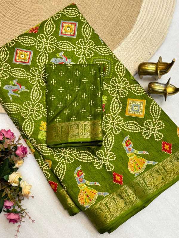 Tussar Silk Traditional Saree