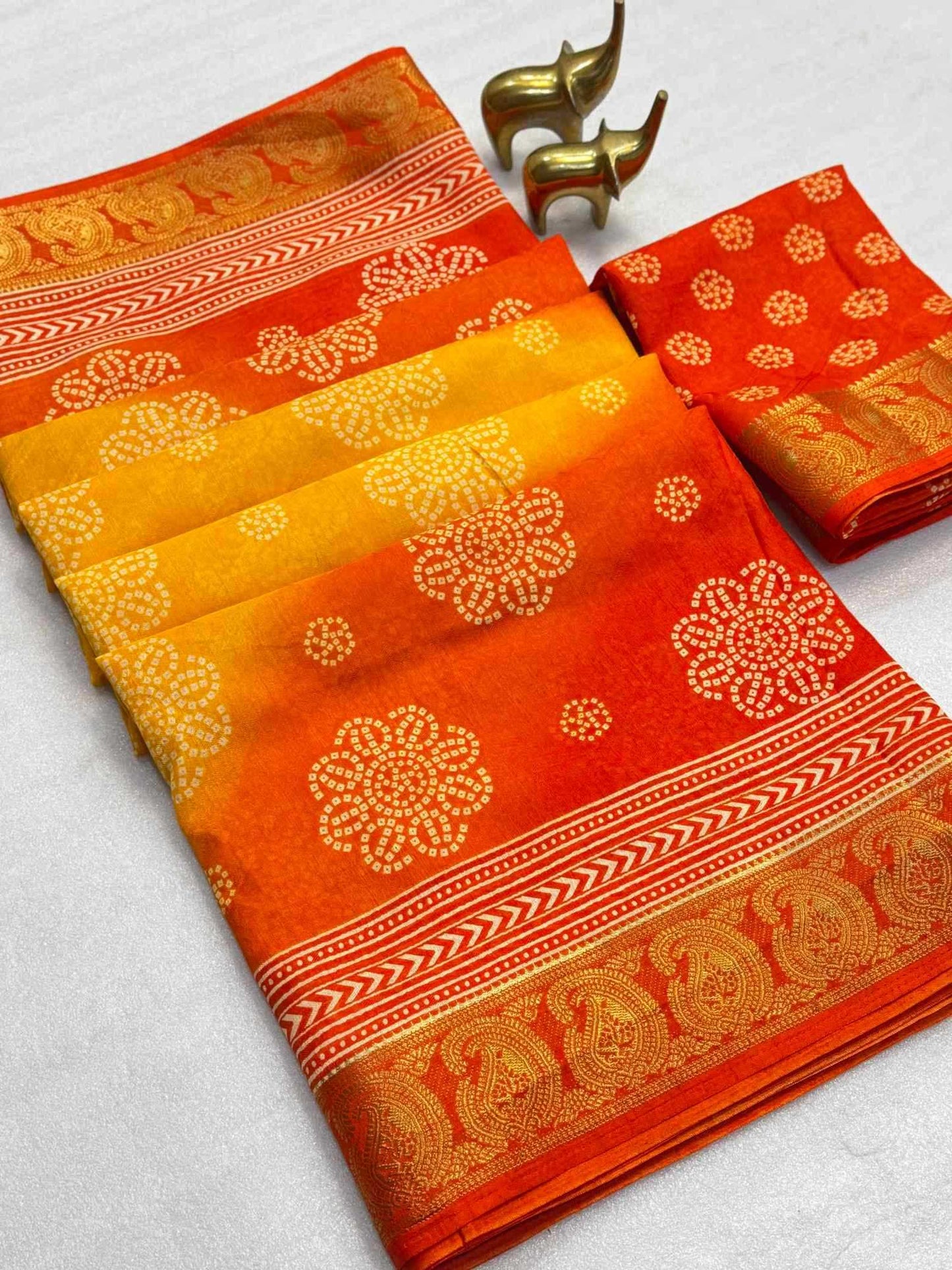 Jacquard Printed Saree