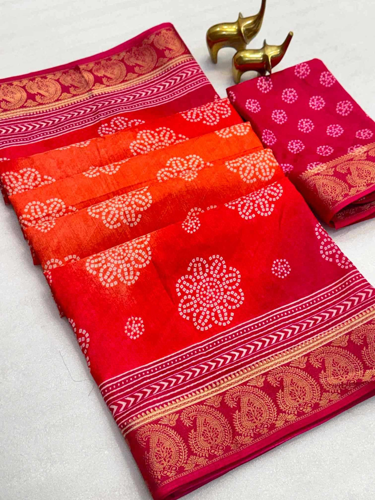 Jacquard Printed Saree