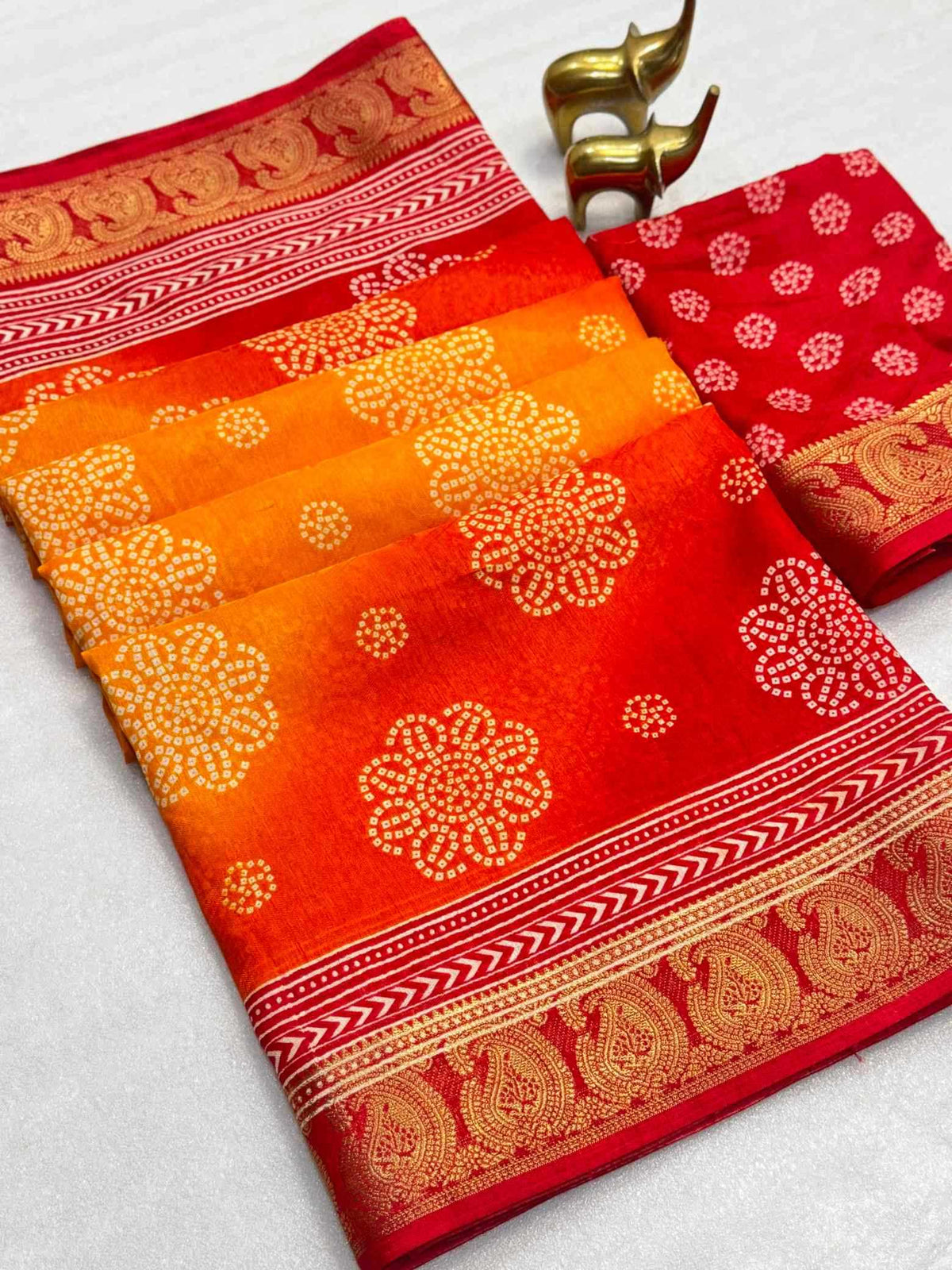 Jacquard Printed Saree