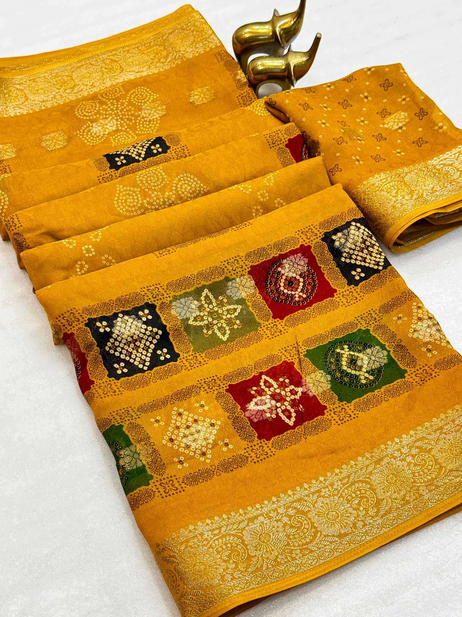 Fancy Printed Saree