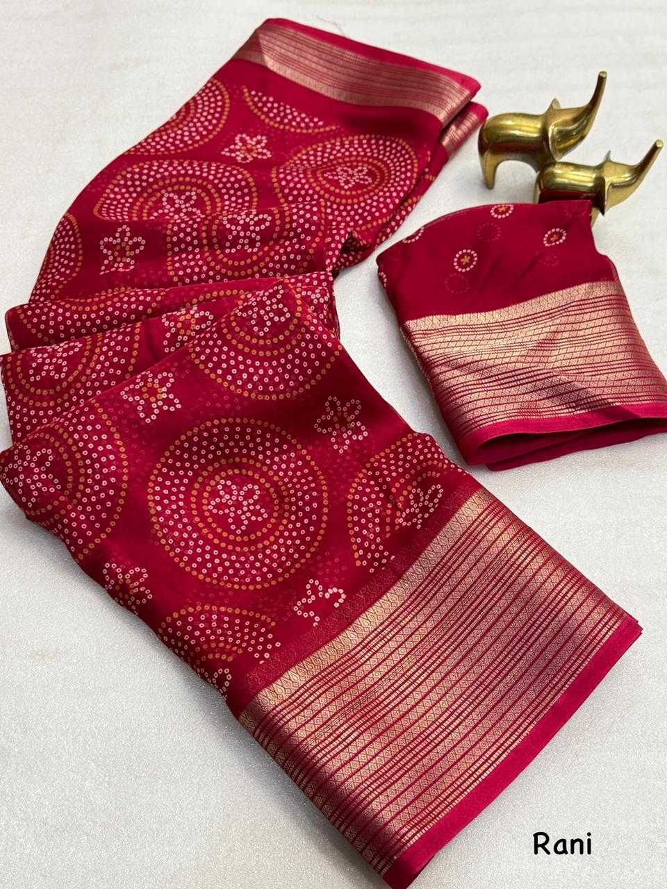 Jacquard Printed Saree
