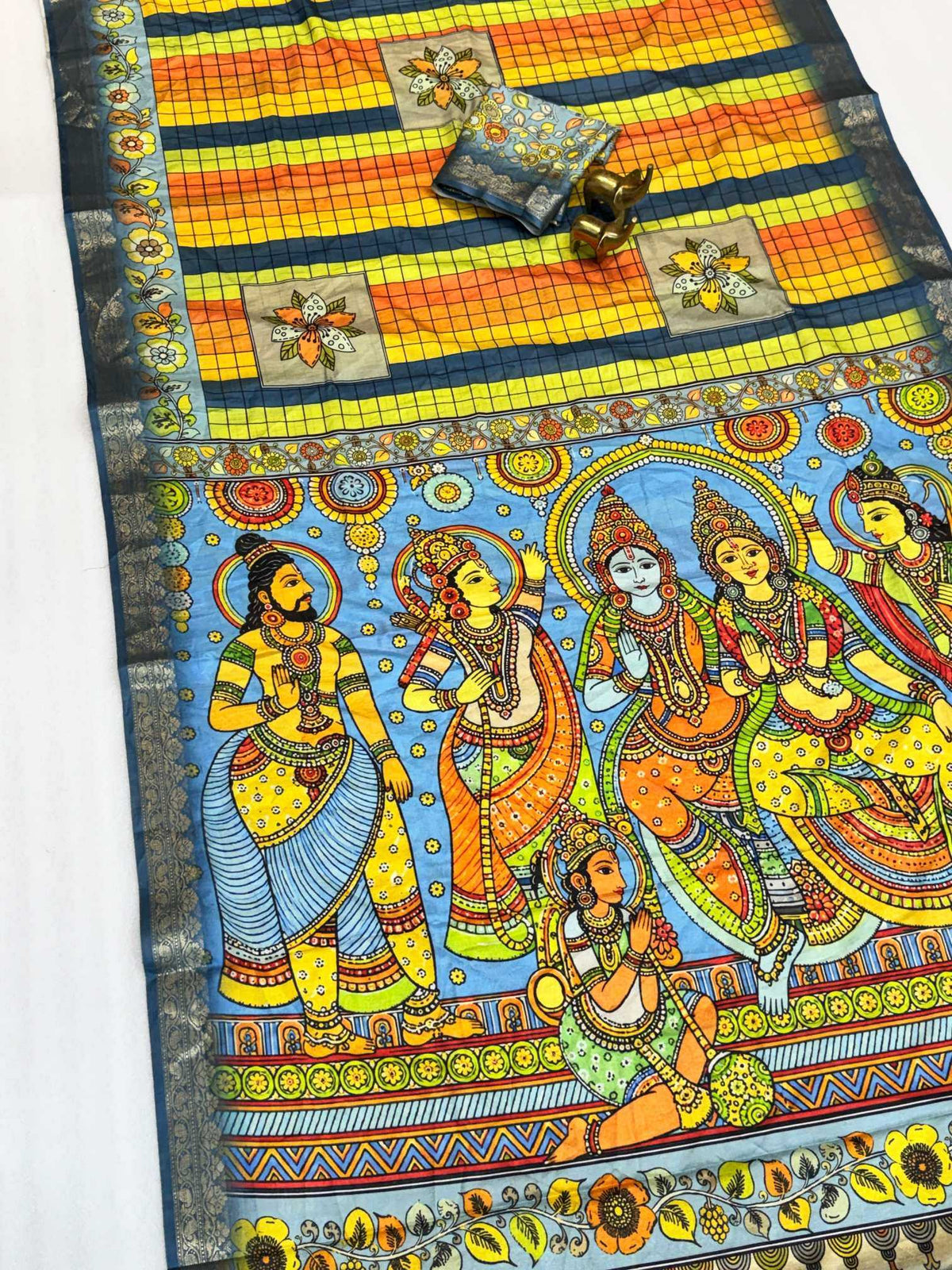 Anamika Tussar Silk Saree