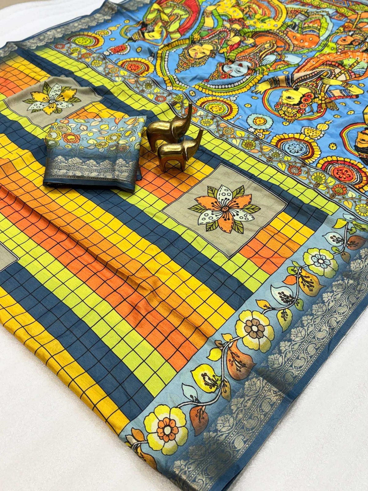 Anamika Tussar Silk Saree