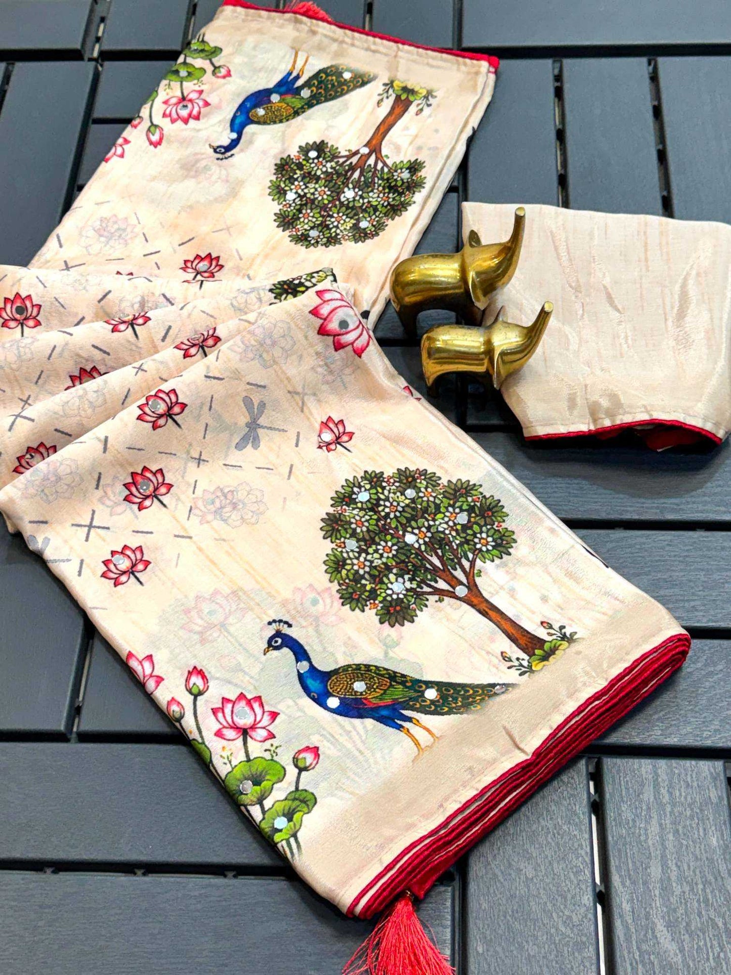 Printed Saree