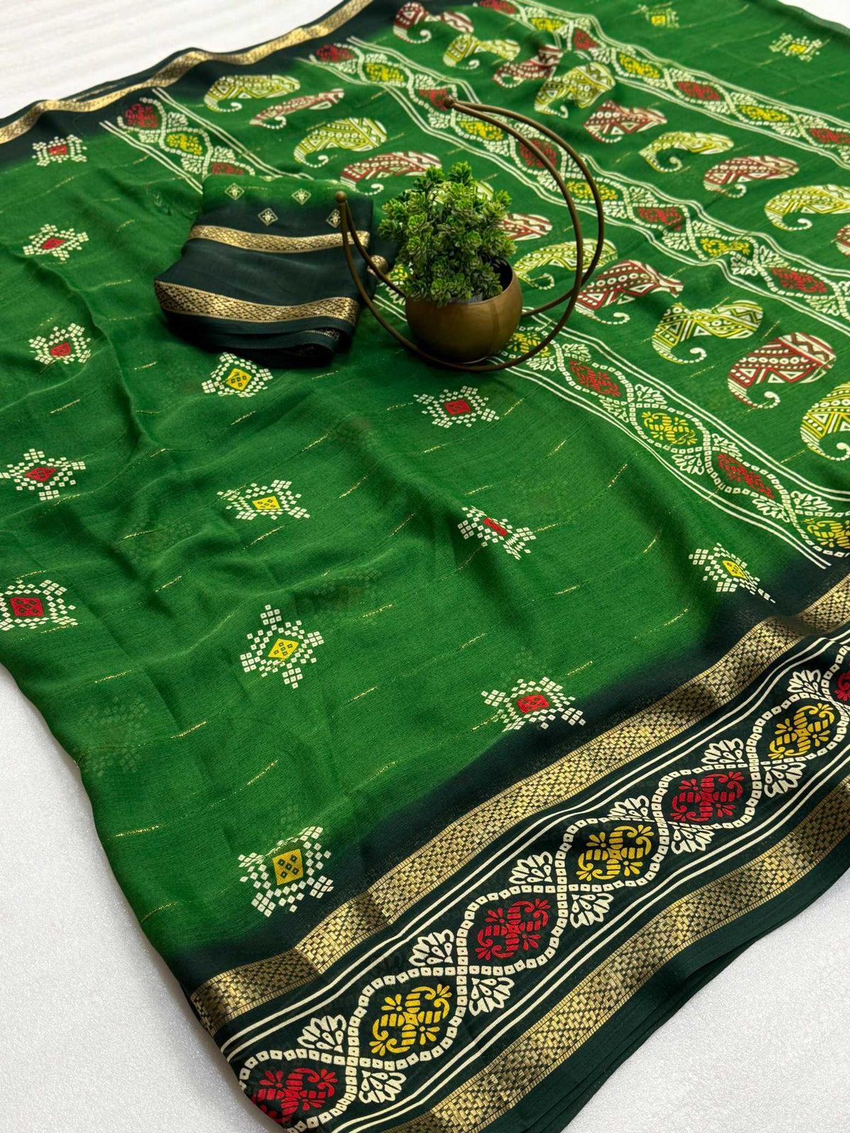 Fancy Printed Saree