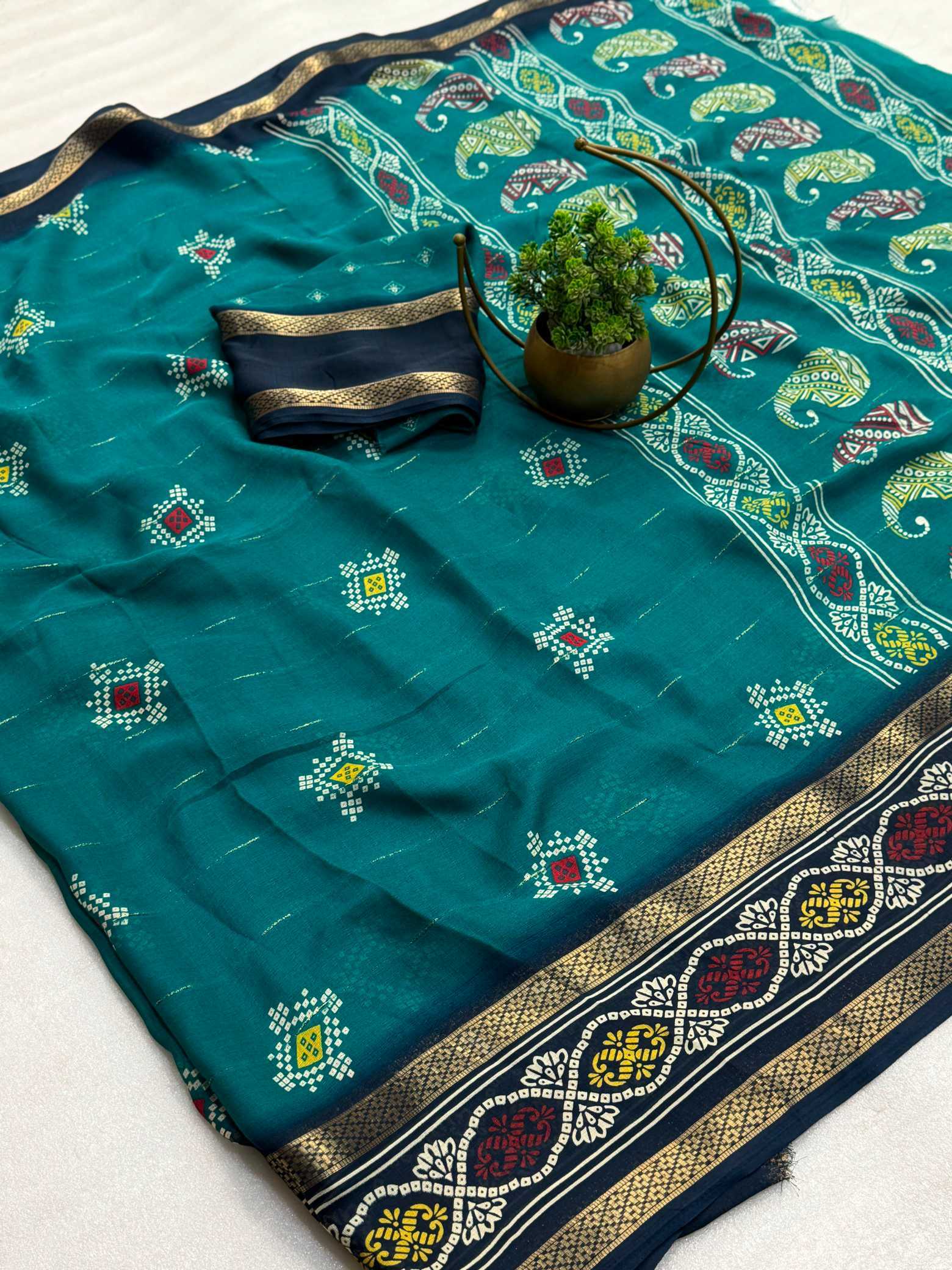Fancy Printed Saree