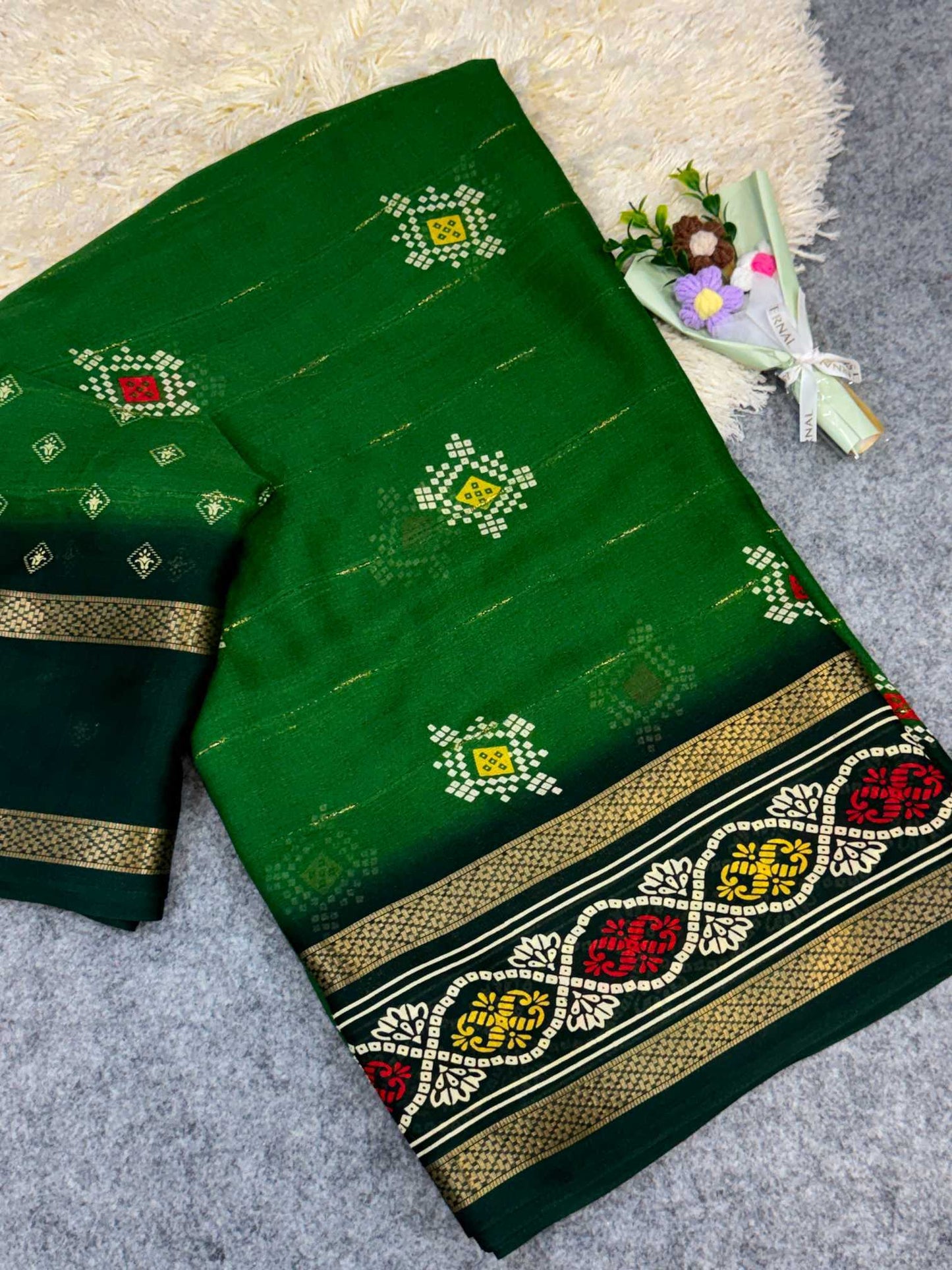 Fancy Printed Saree