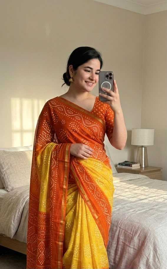 Printed Silk Saree
