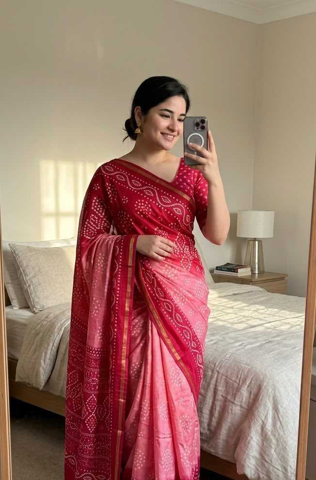 Printed Silk Saree