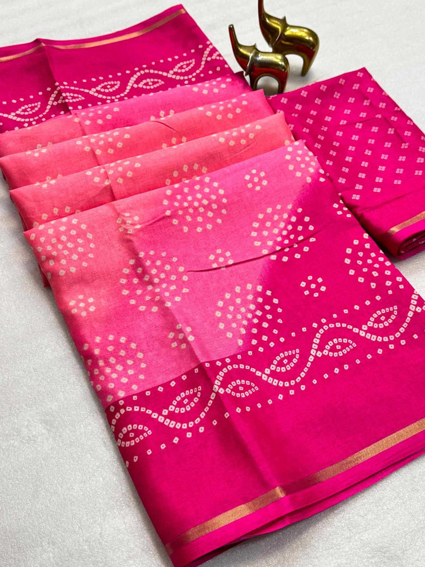 Printed Silk Saree