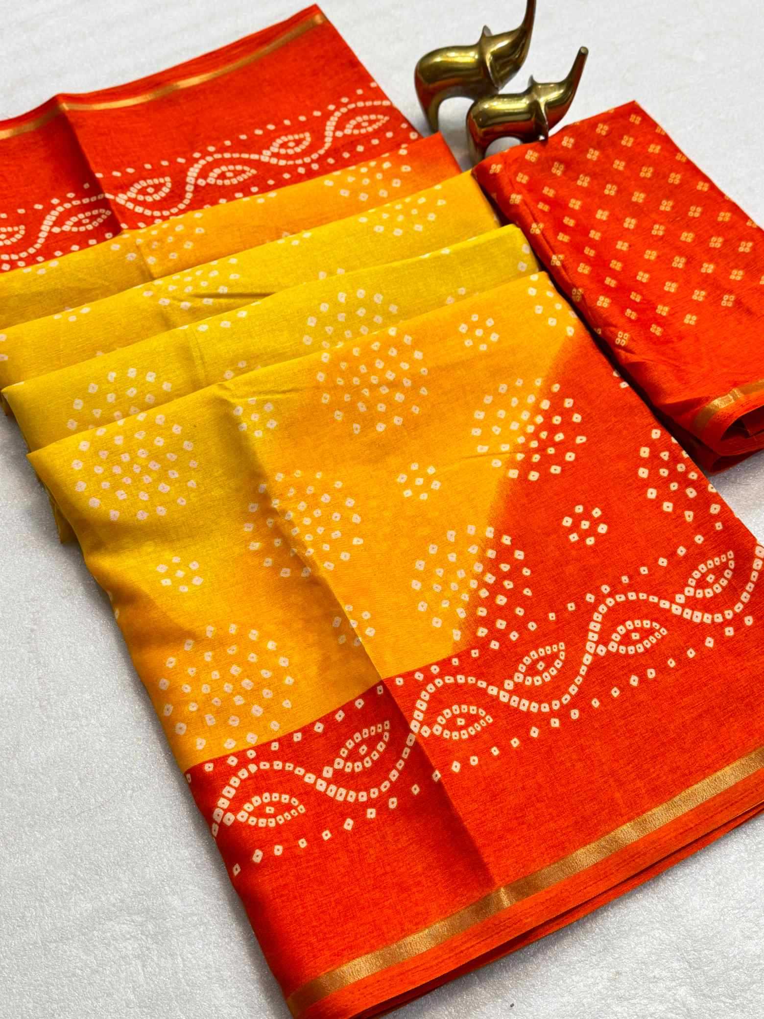 Printed Silk Saree