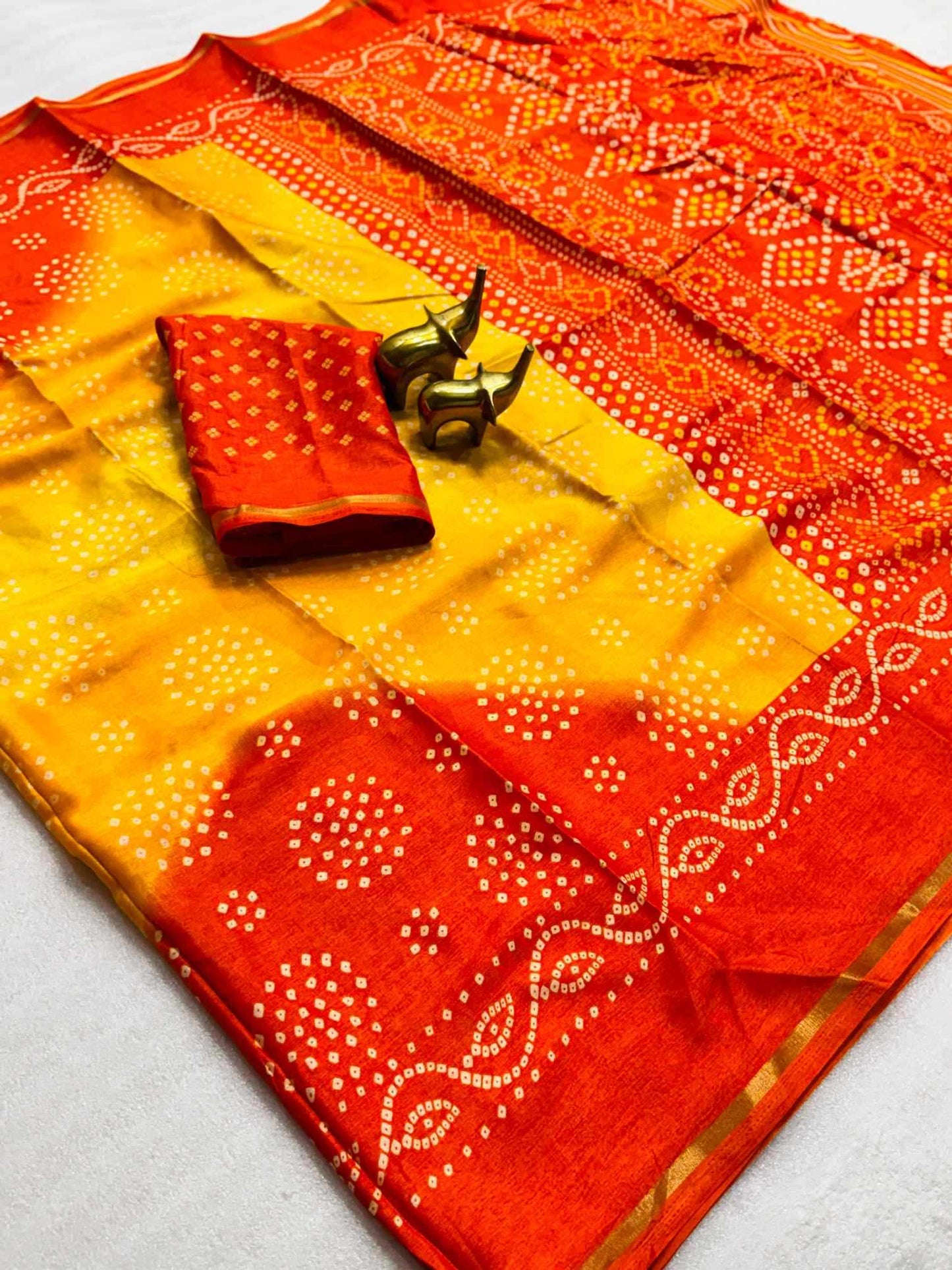 Printed Silk Saree