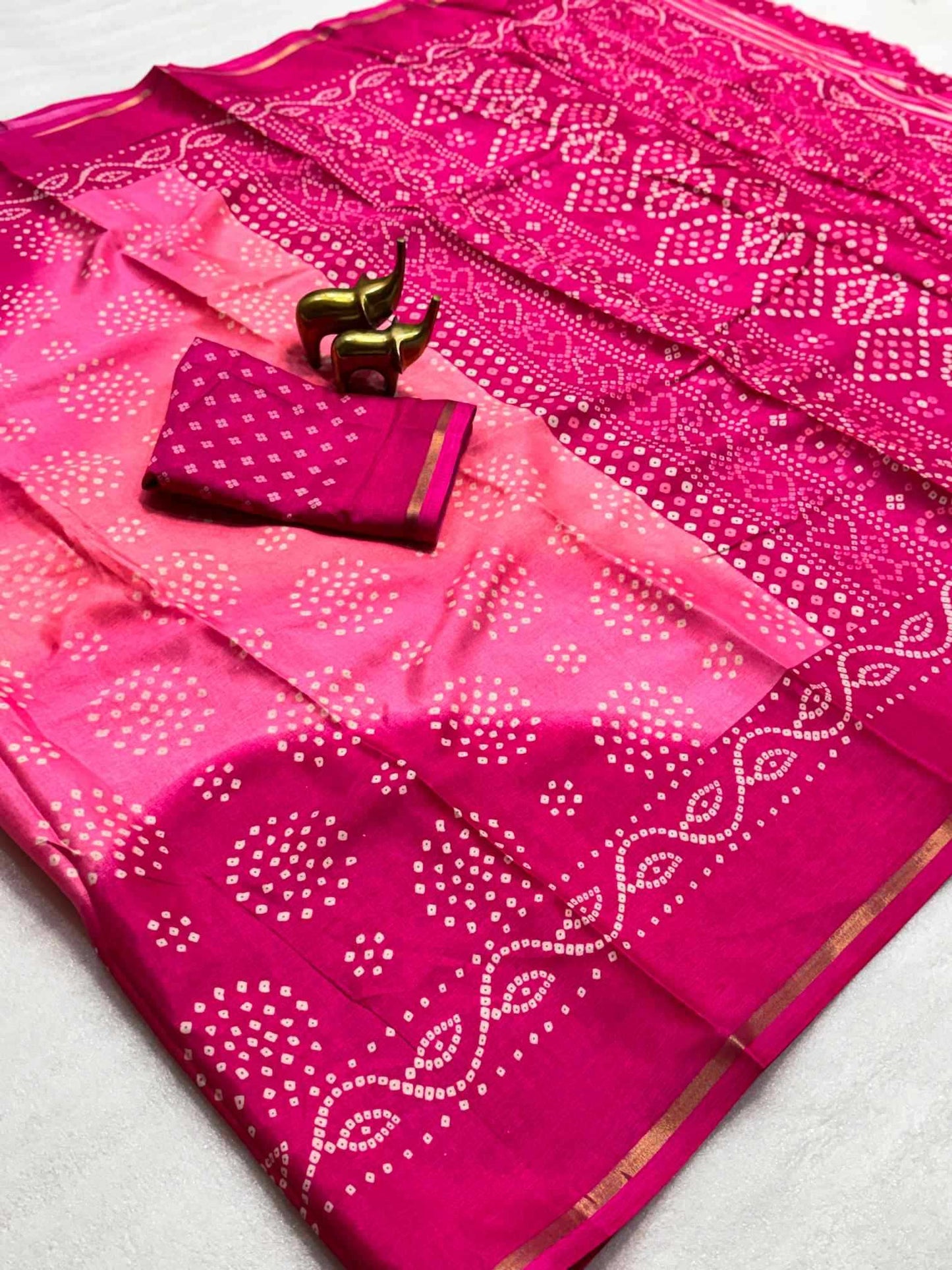 Printed Silk Saree