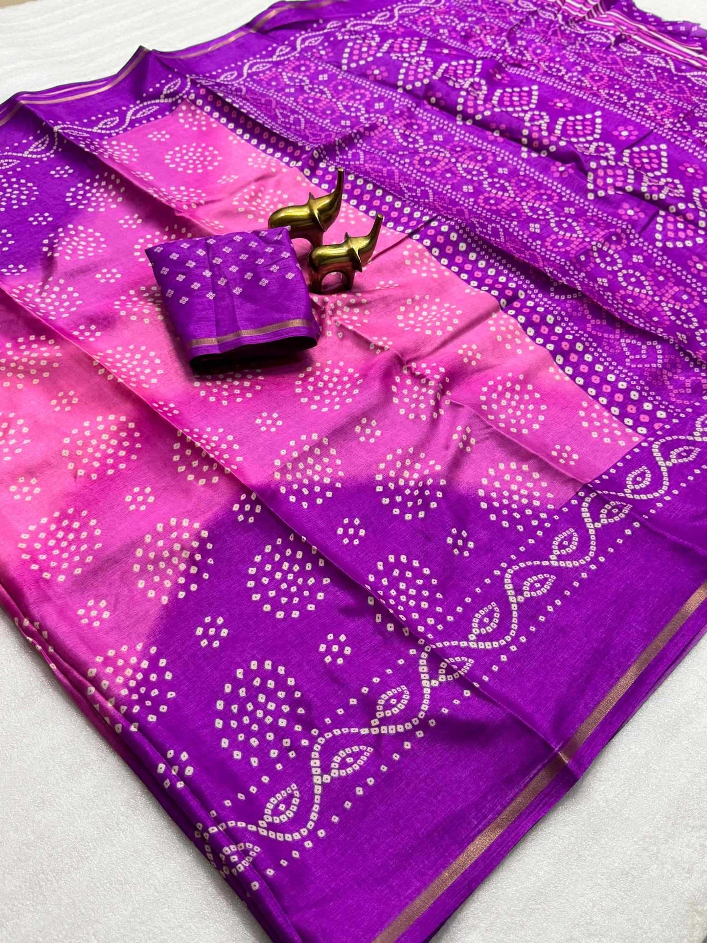 Printed Silk Saree