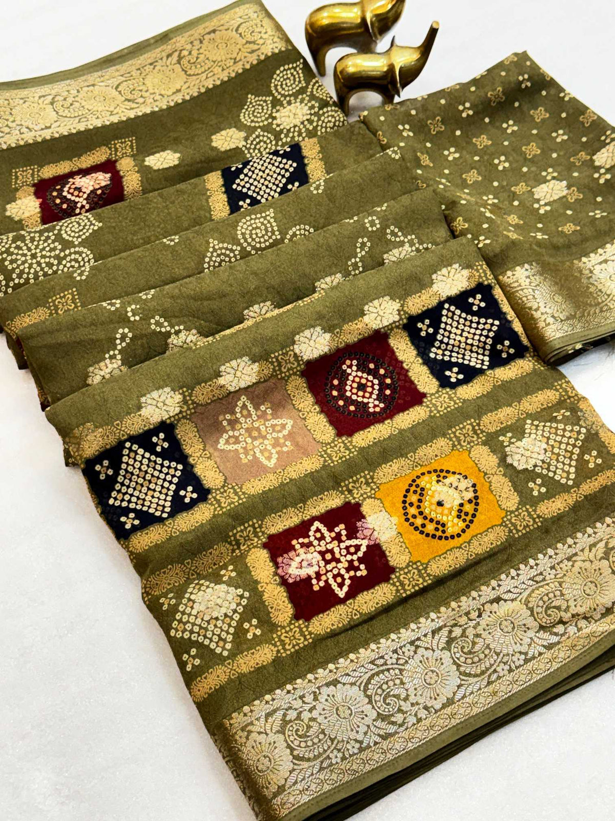 Jacquard Printed Saree