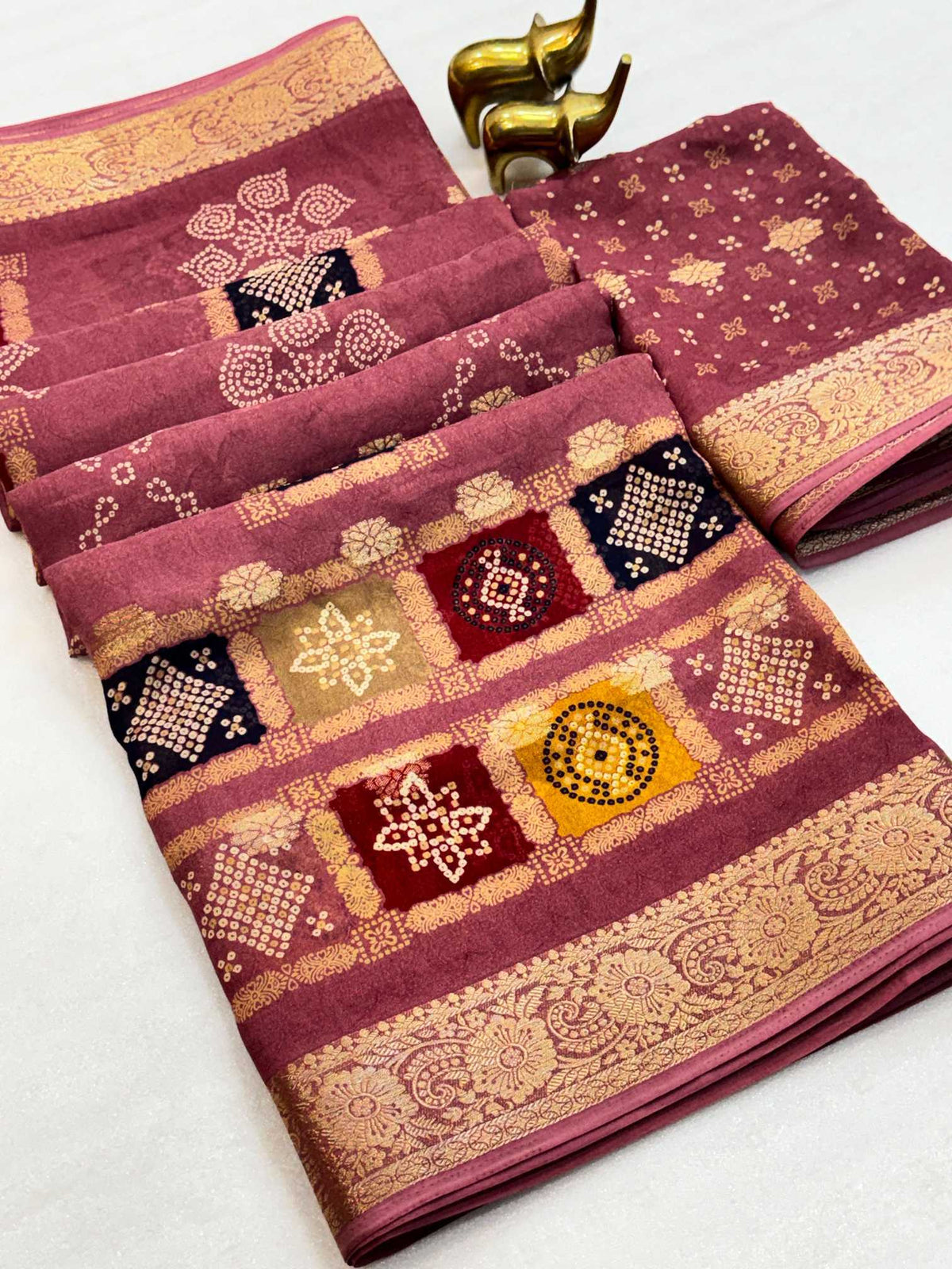 Jacquard Printed Saree