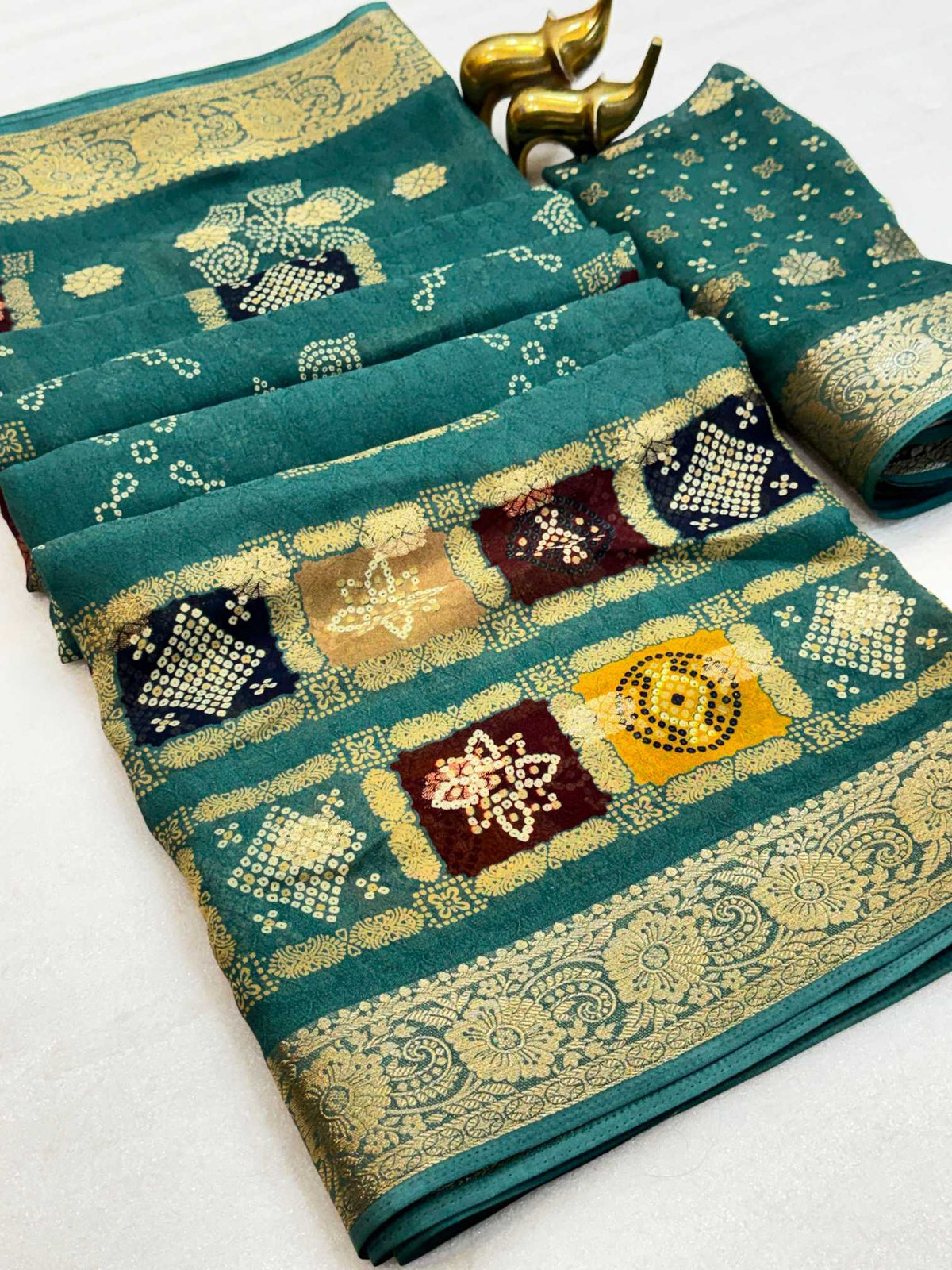 Jacquard Printed Saree