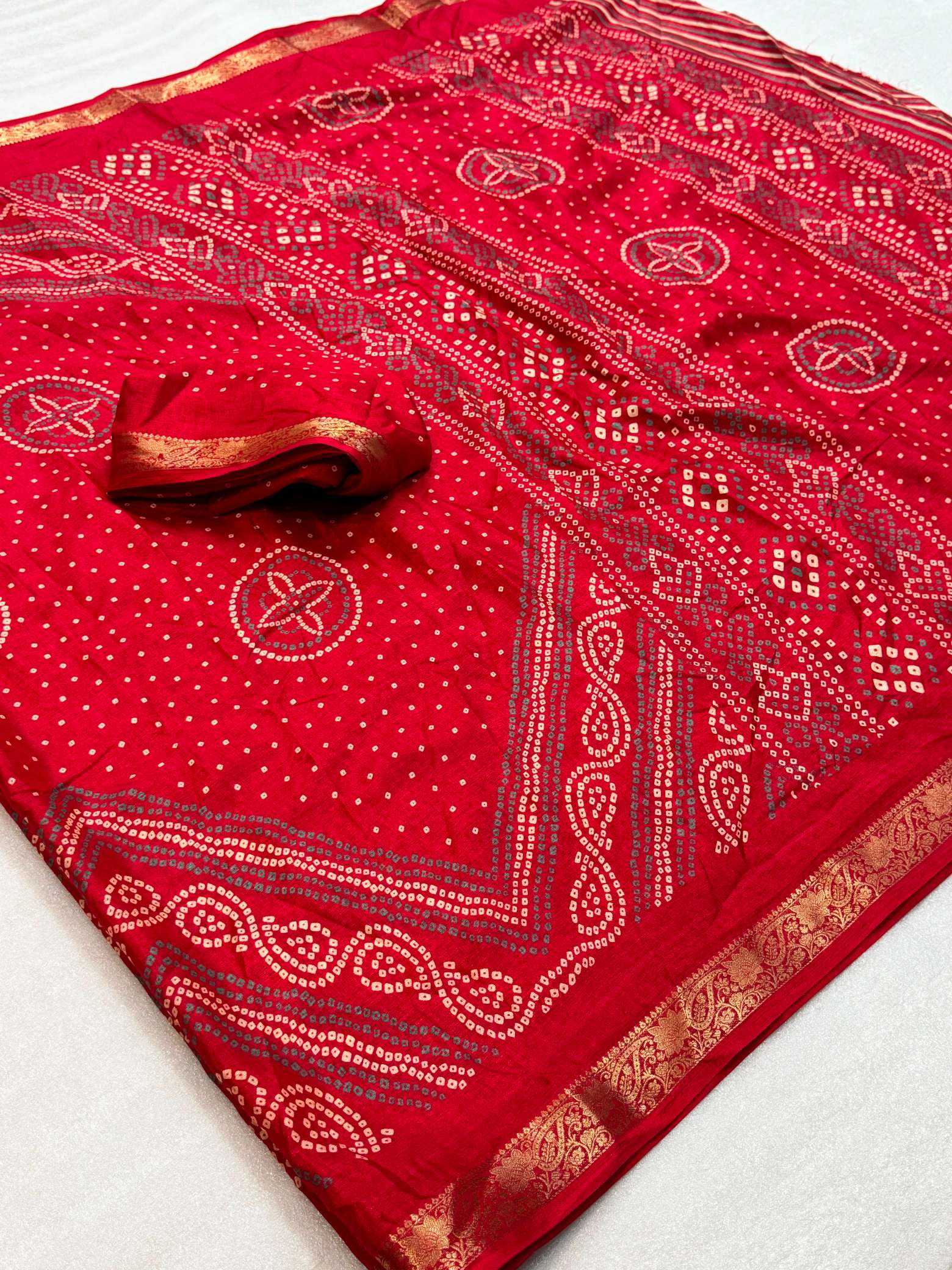 Printed Silk Saree