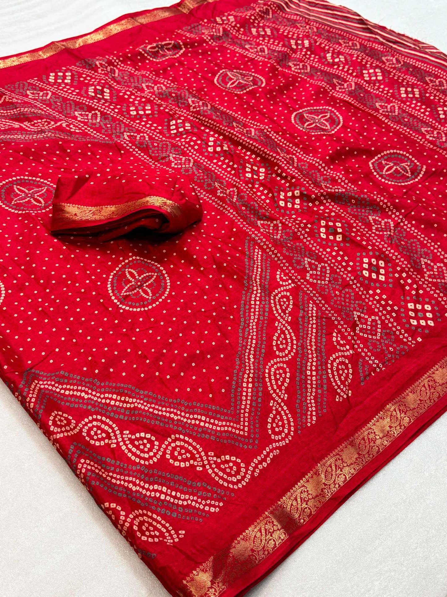Printed Silk Saree