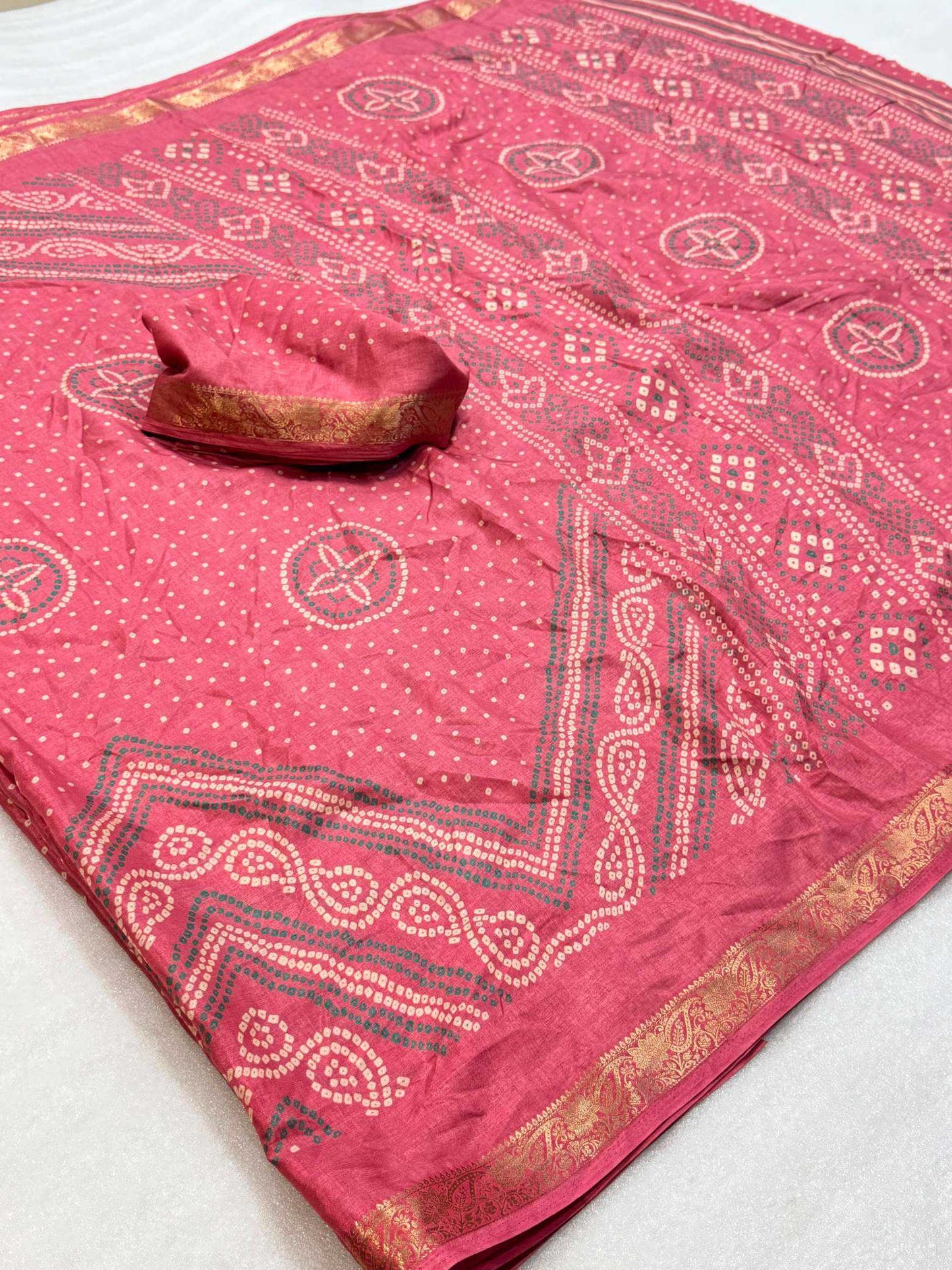 Printed Silk Saree