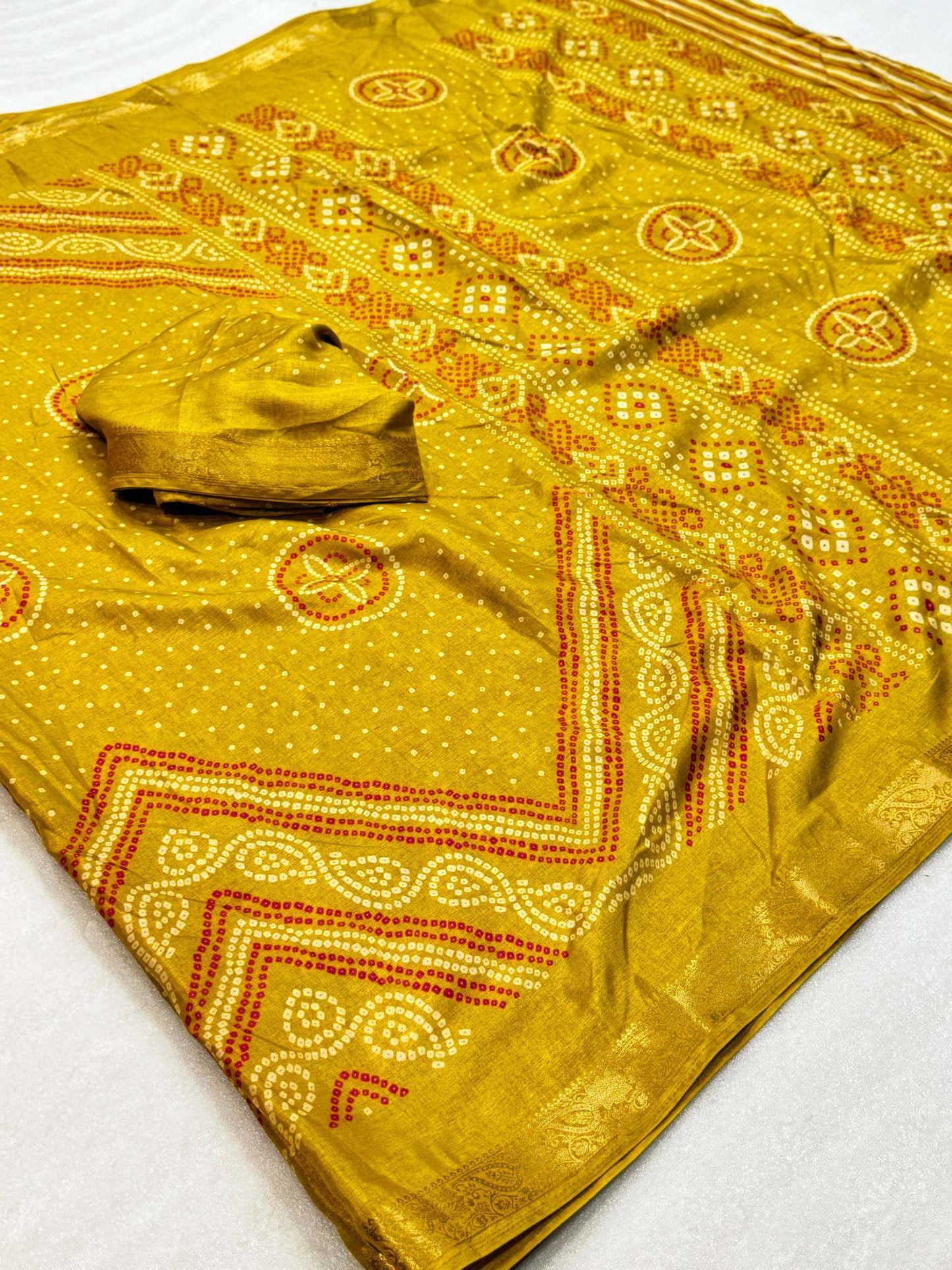 Printed Silk Saree