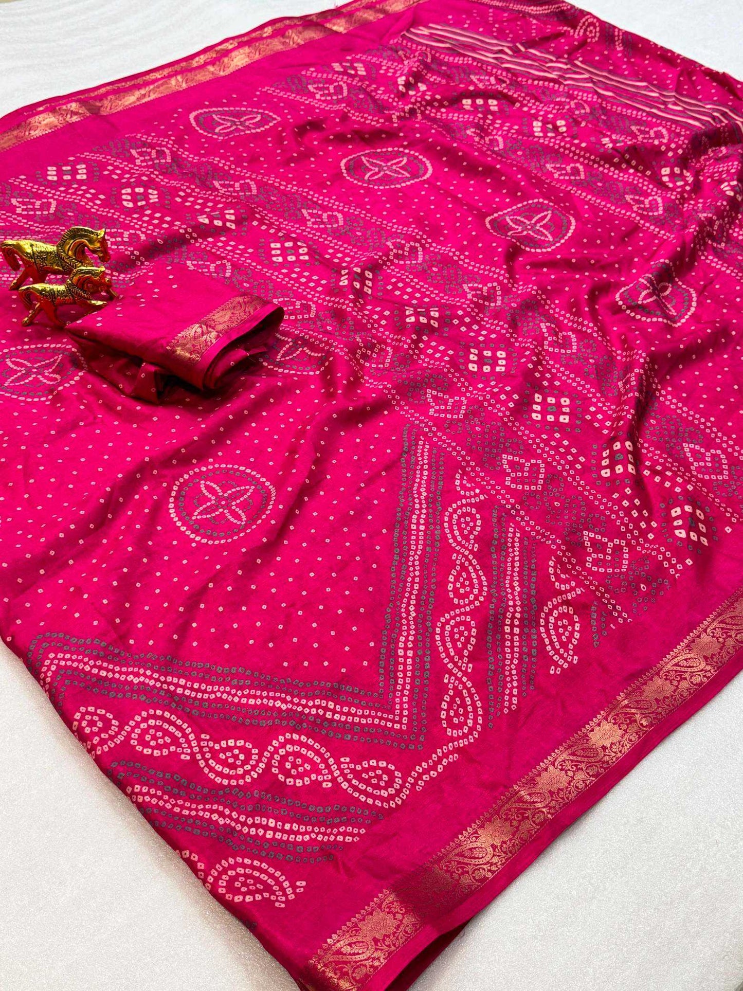 Printed Silk Saree