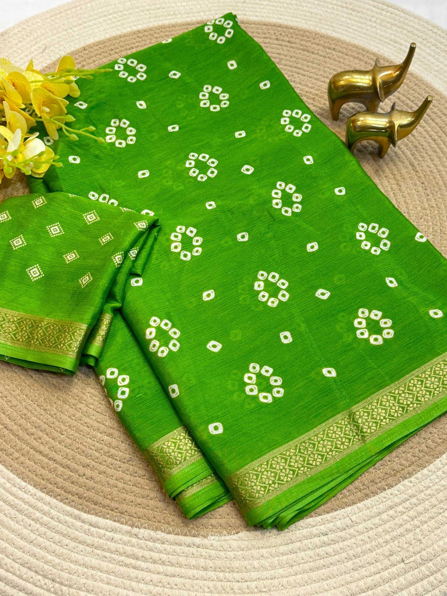 Printed Silk Saree