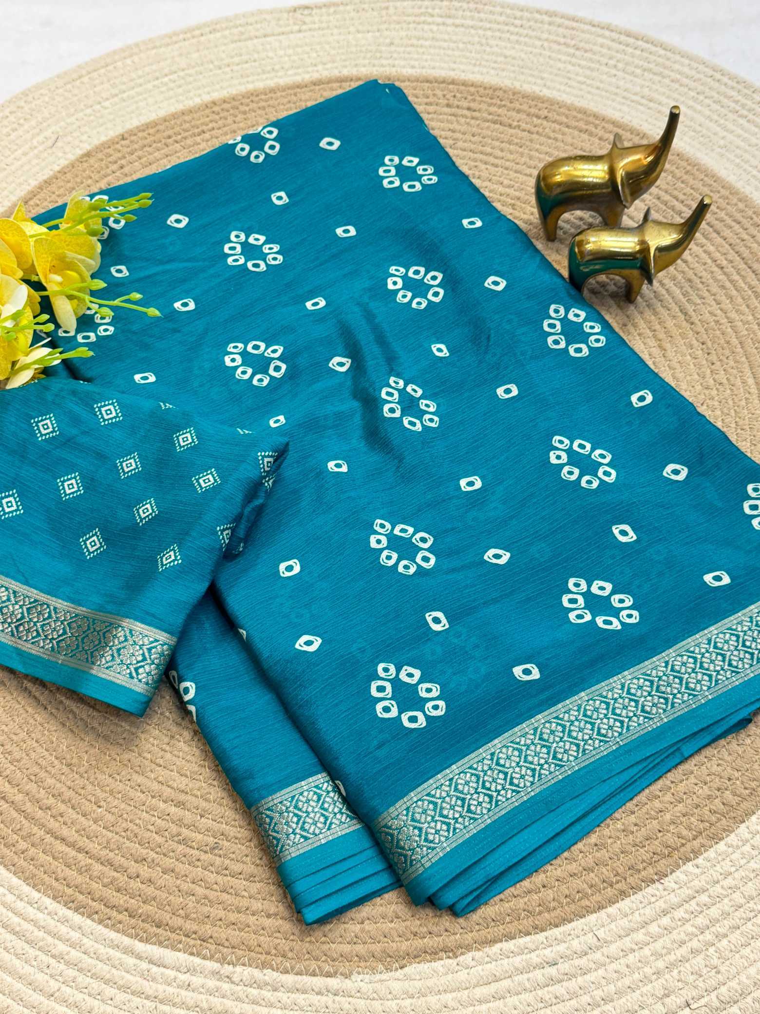 Printed Silk Saree