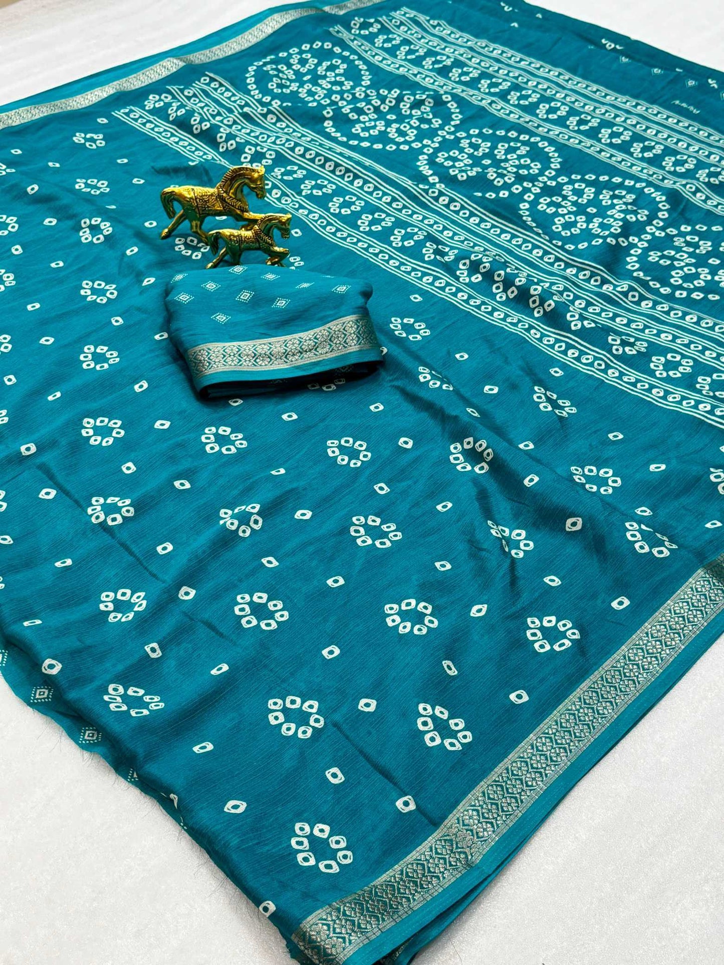 Printed Silk Saree