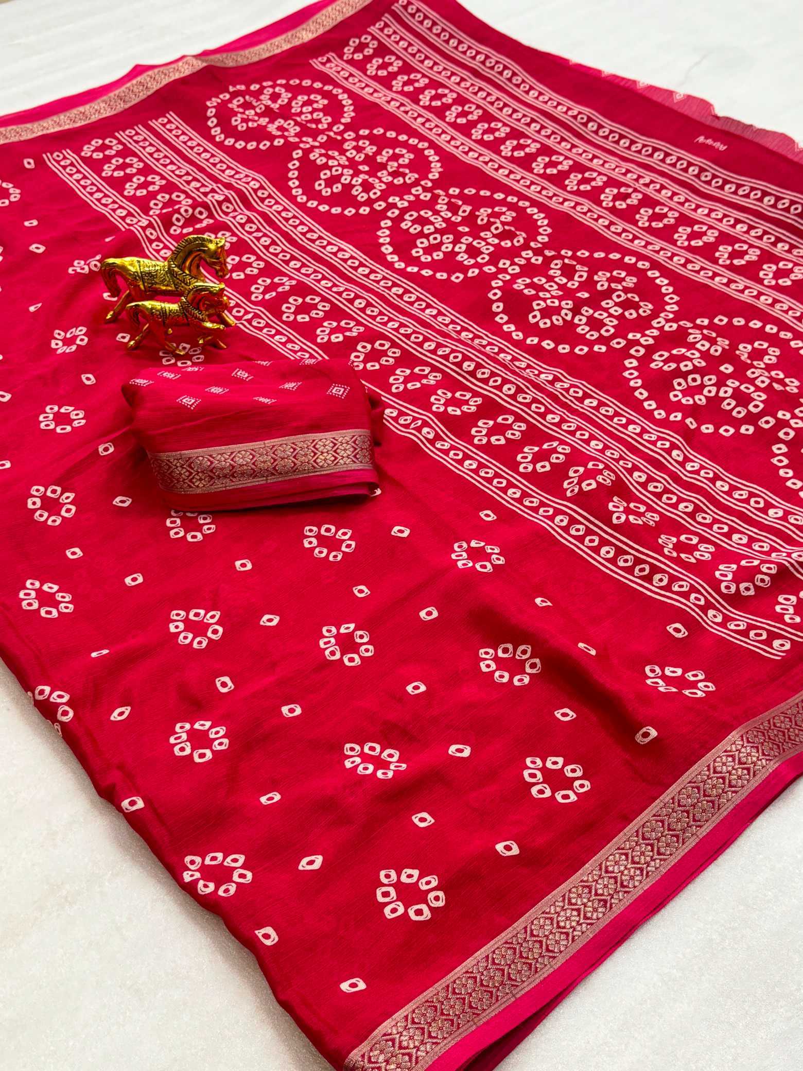 Printed Silk Saree