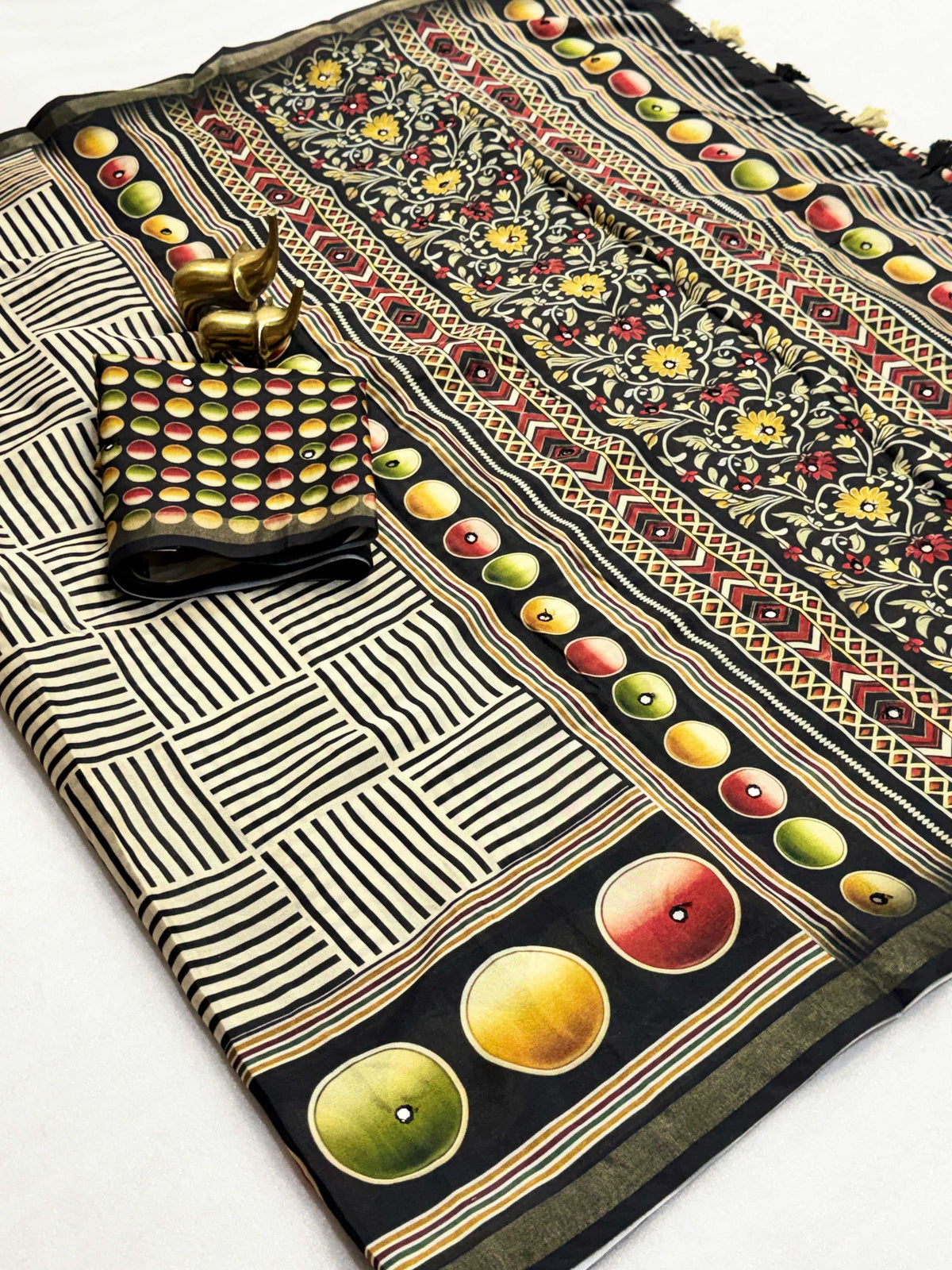 Silk Printed Saree