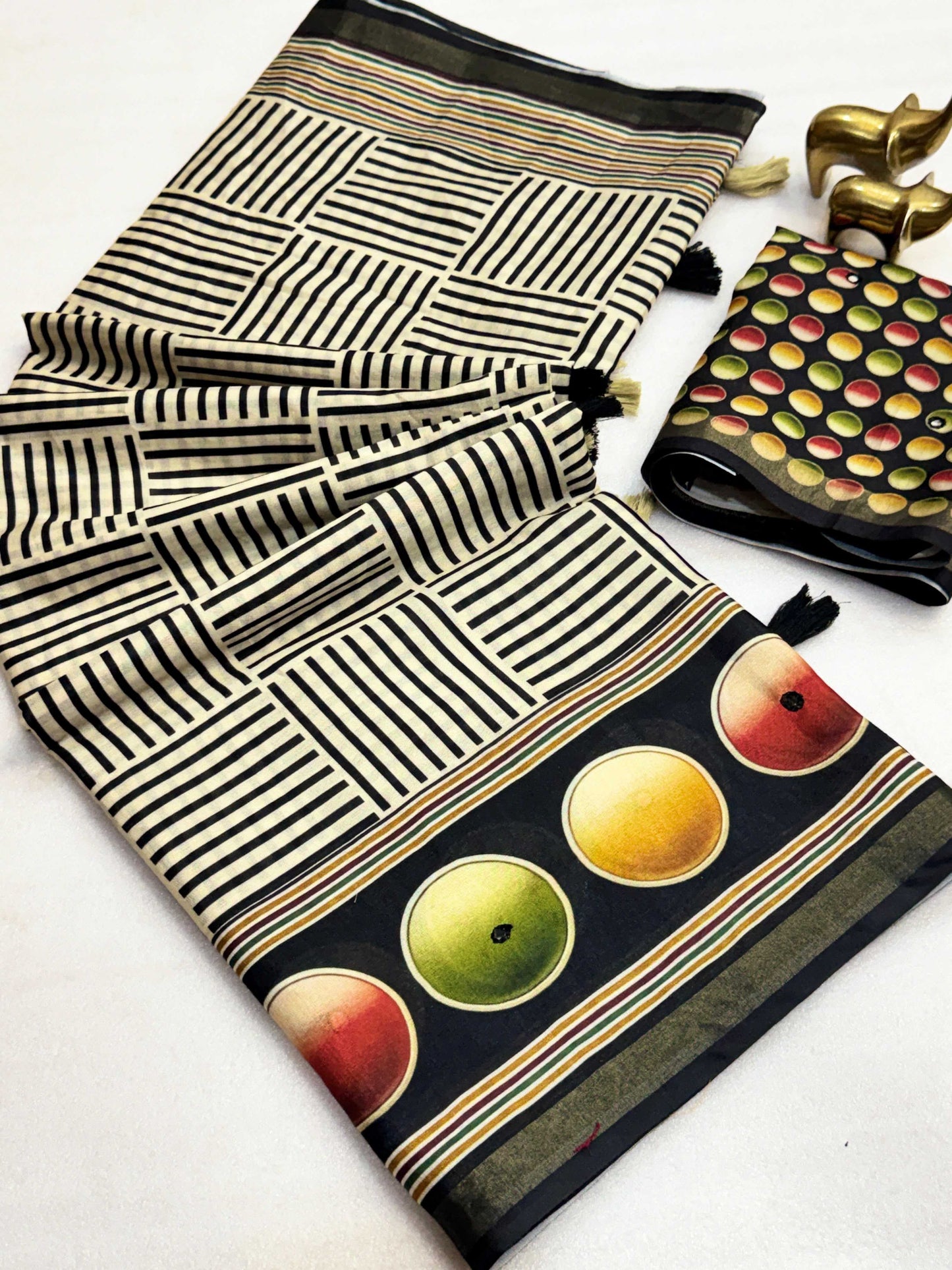 Silk Printed Saree