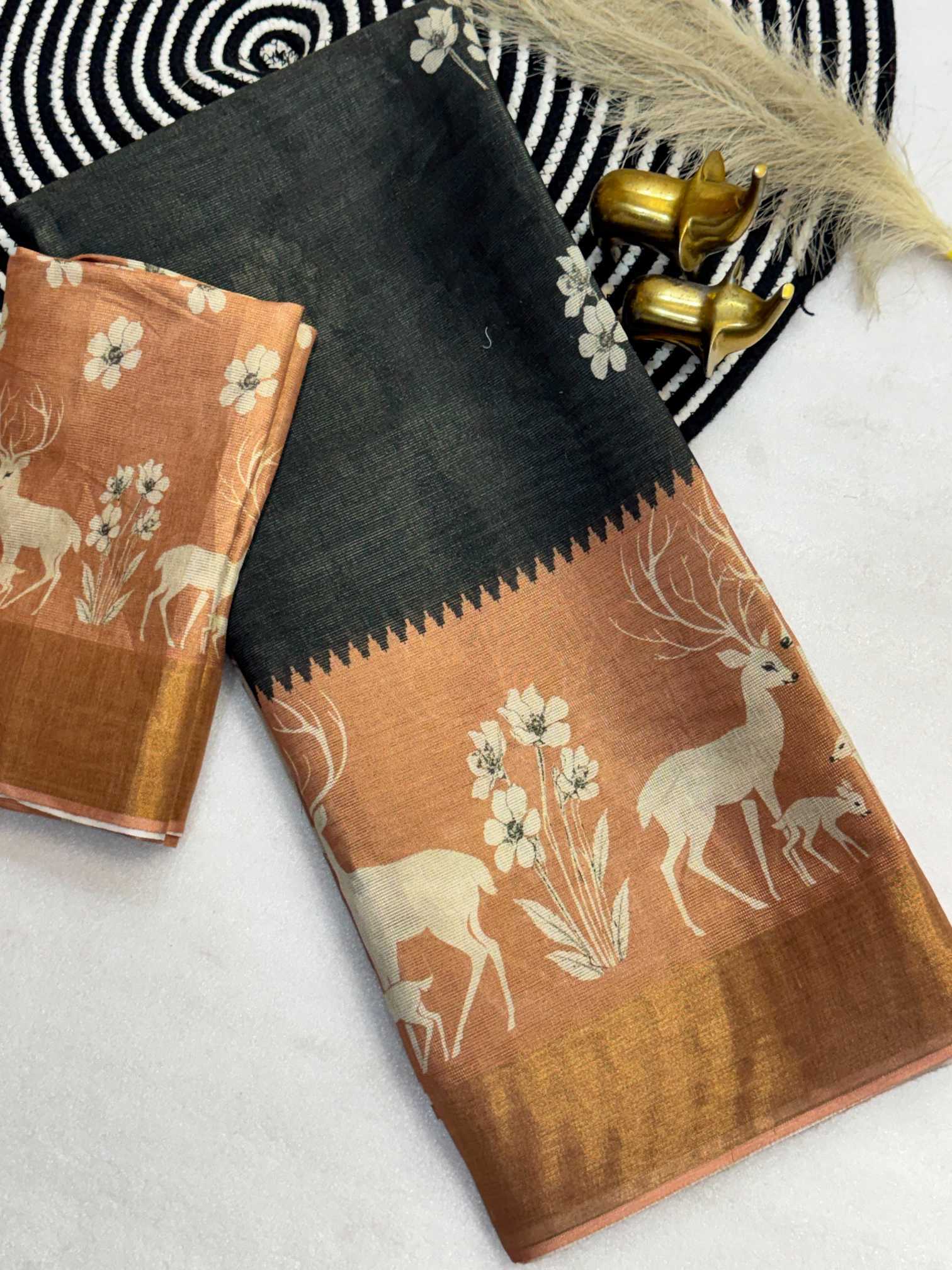 Printed Saree