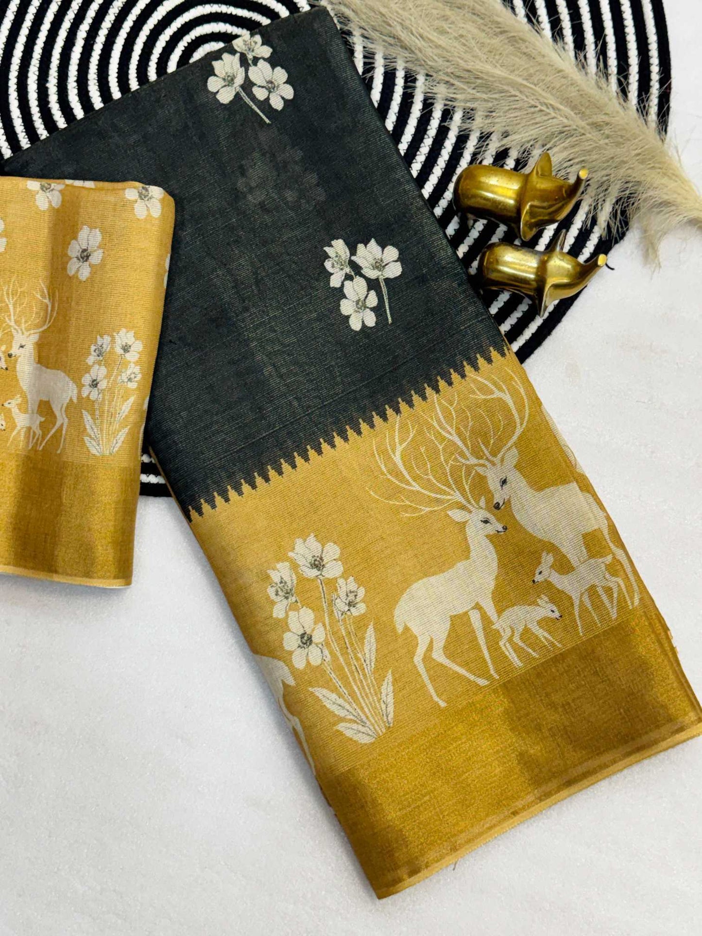 Printed Saree