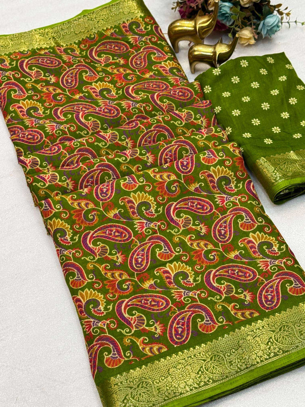 Ashna Cotton Printed Saree