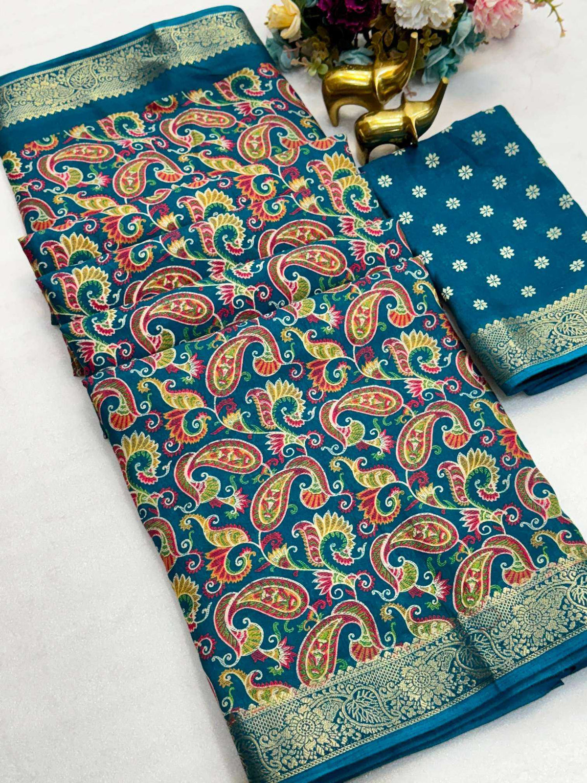 Ashna Cotton Printed Saree