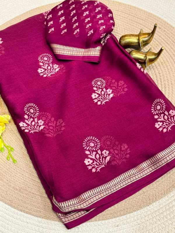 Georgette Printed Saree