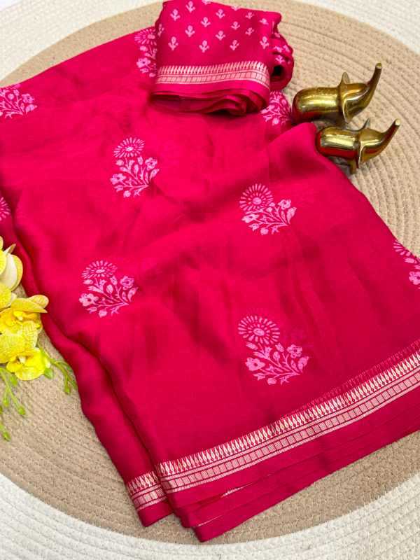 Georgette Printed Saree