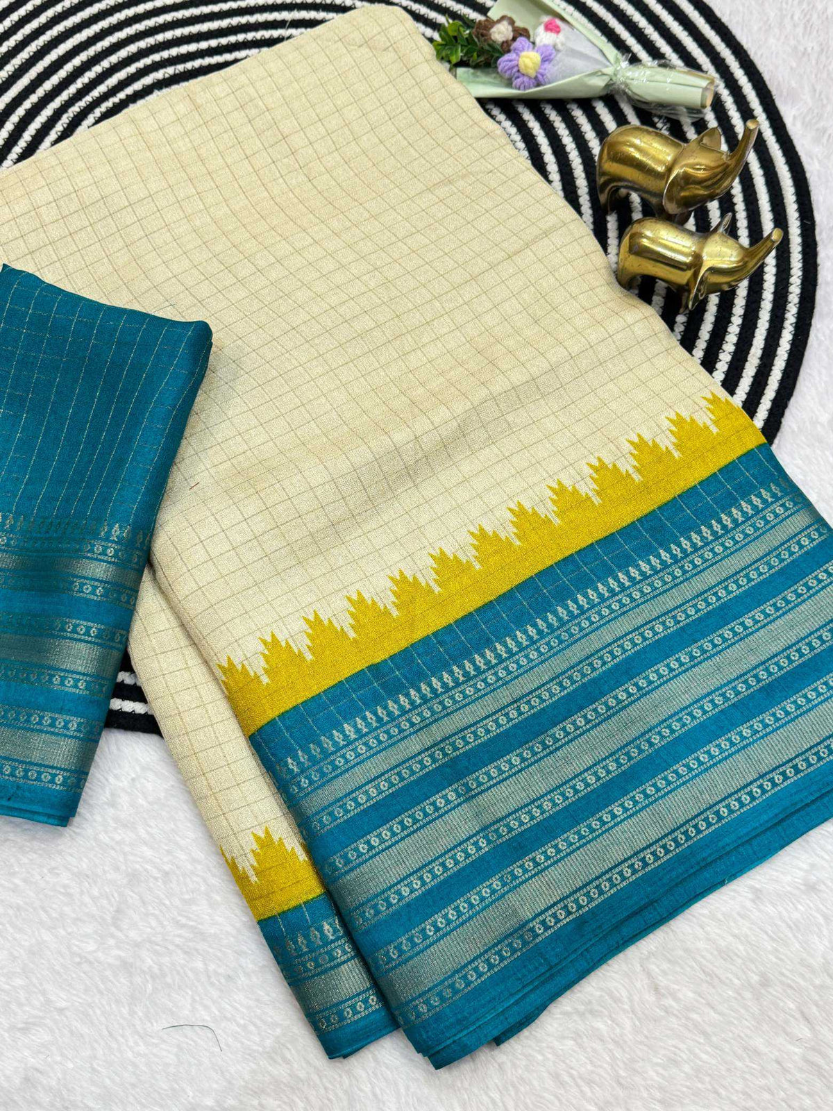 Ayana Jacquard Designer Saree