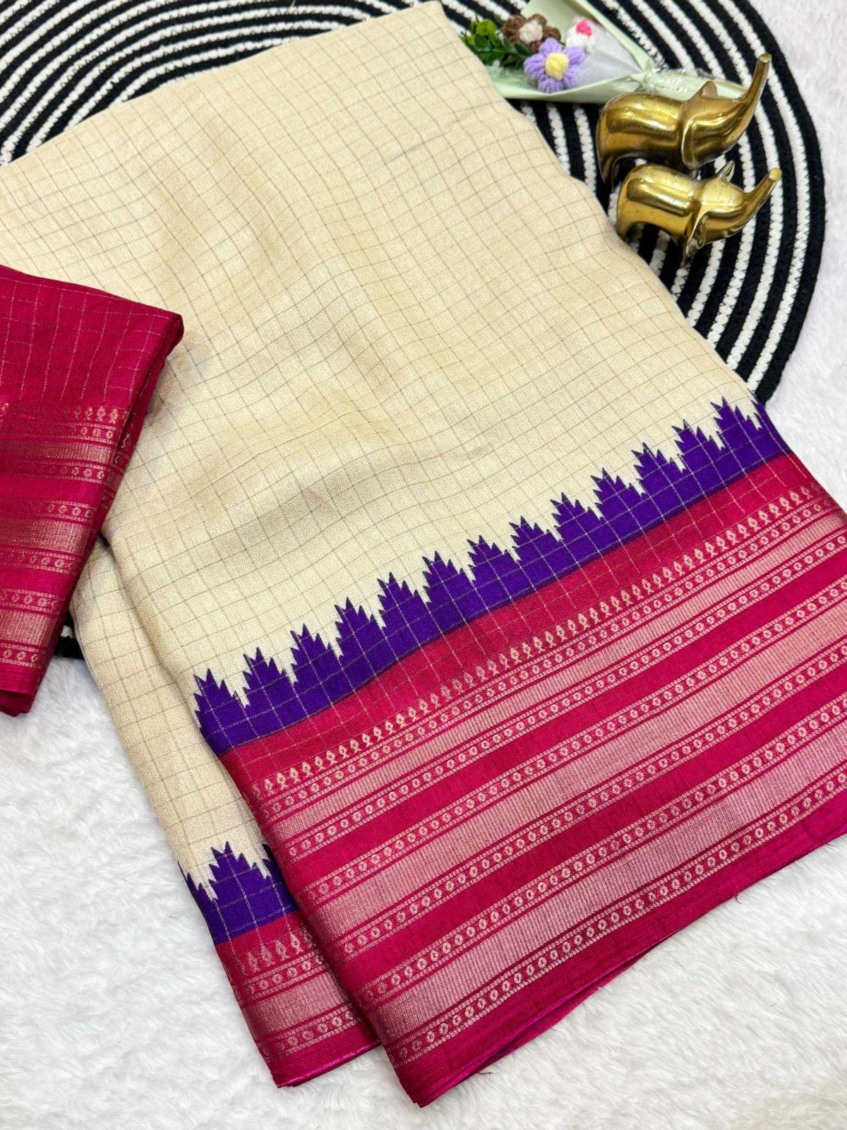 Ayana Jacquard Designer Saree