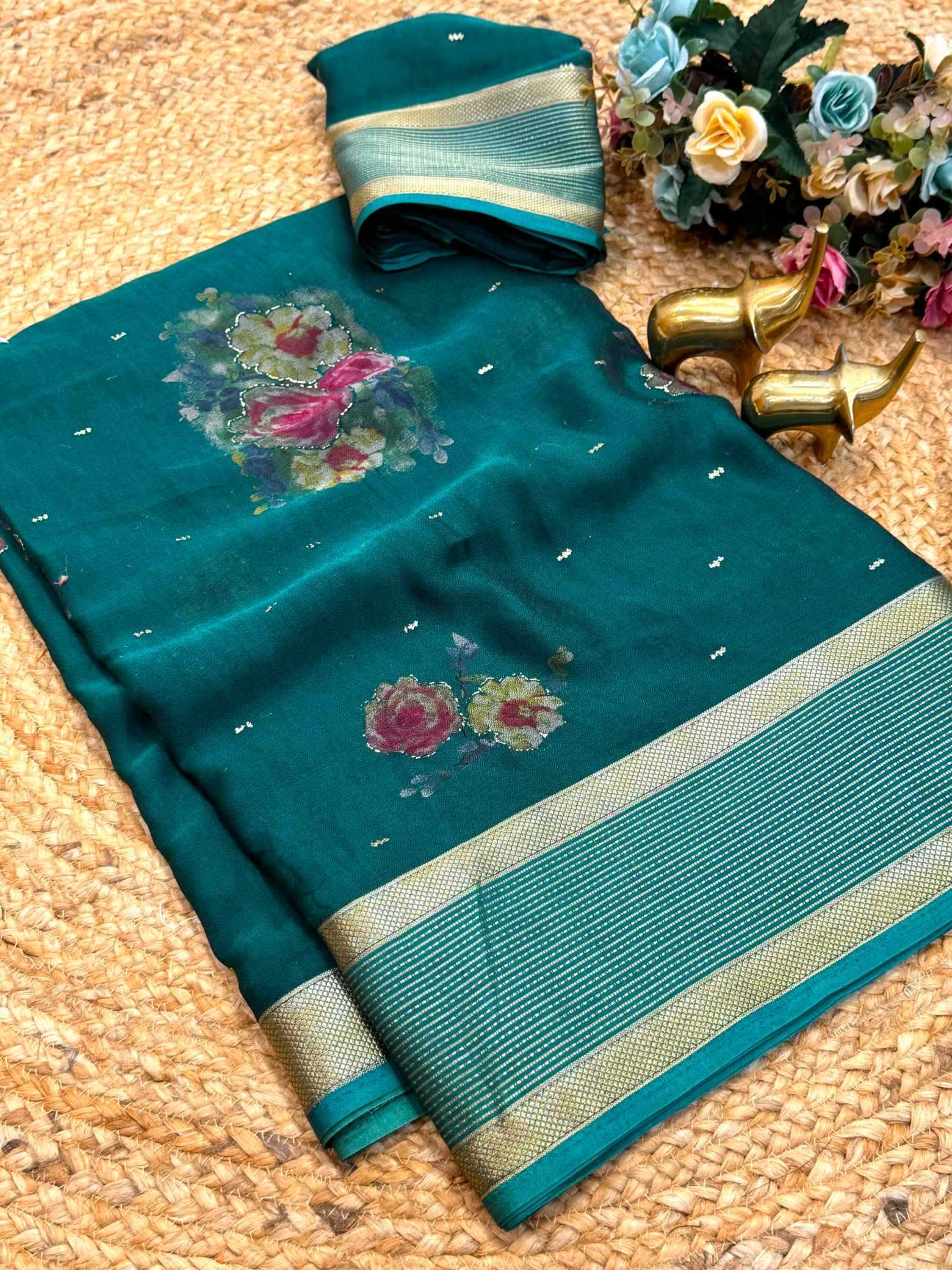 Rangoli Silk Printed Saree