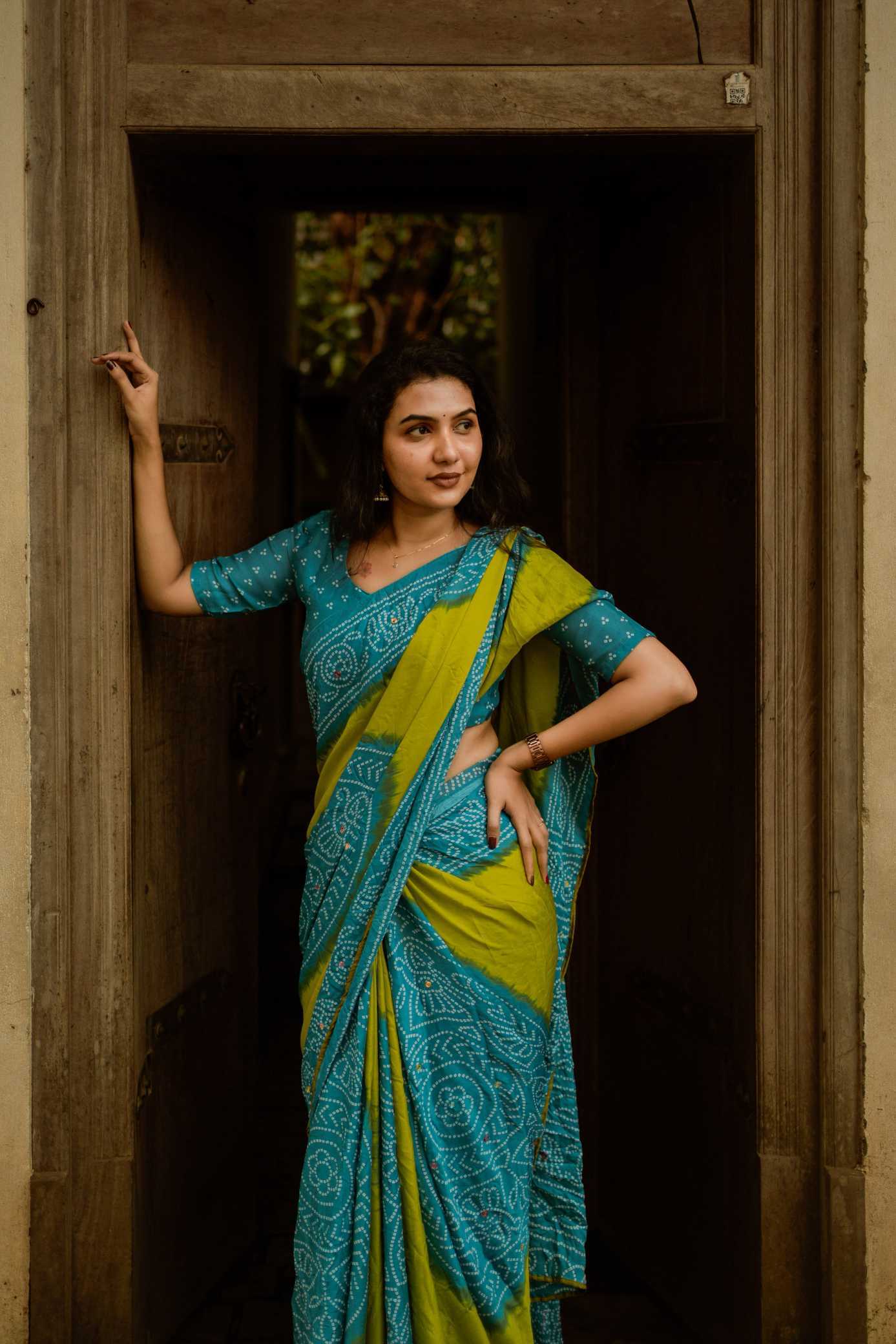 Fancy Printed Saree