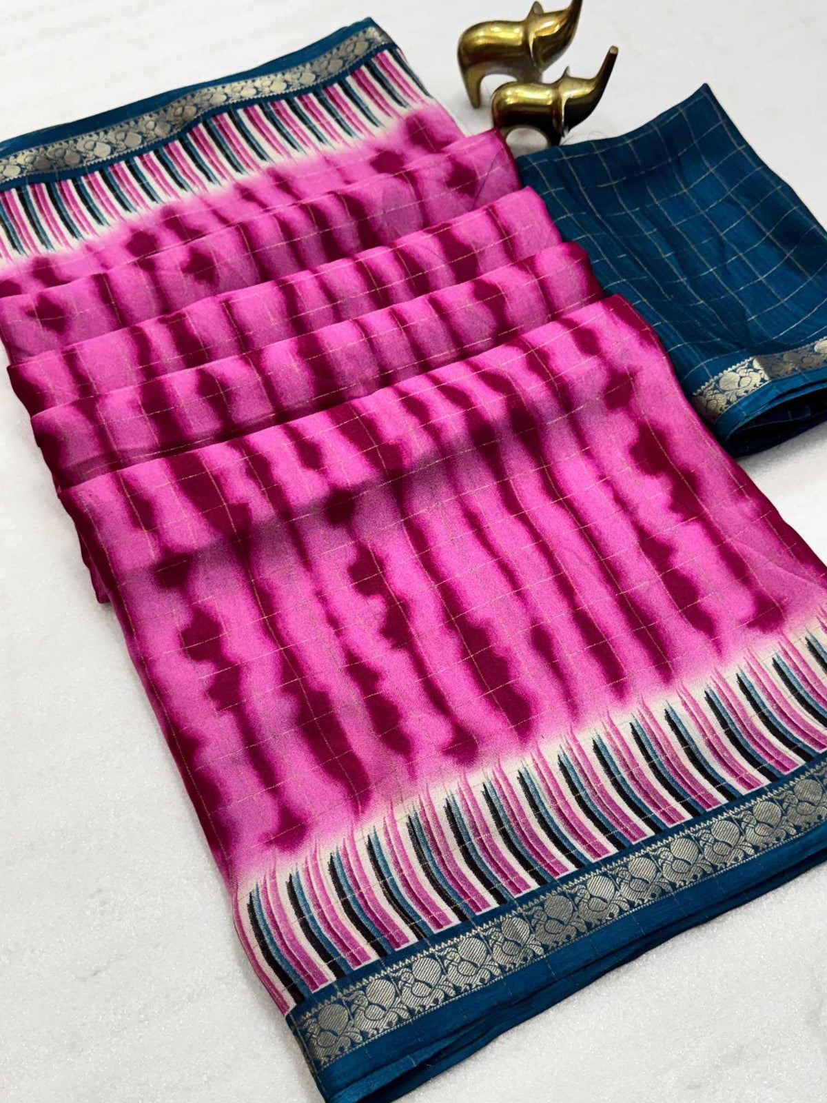 Bansari Jacquard Printed Saree