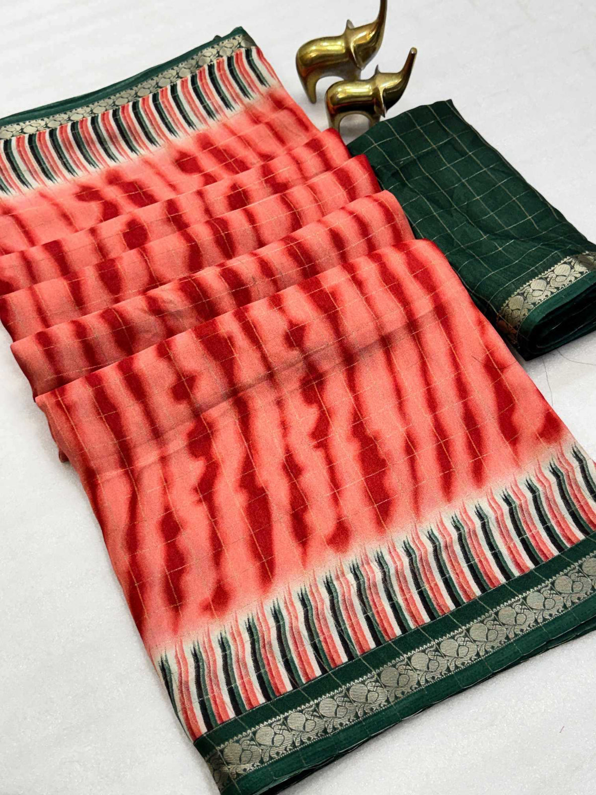 Bansari Jacquard Printed Saree