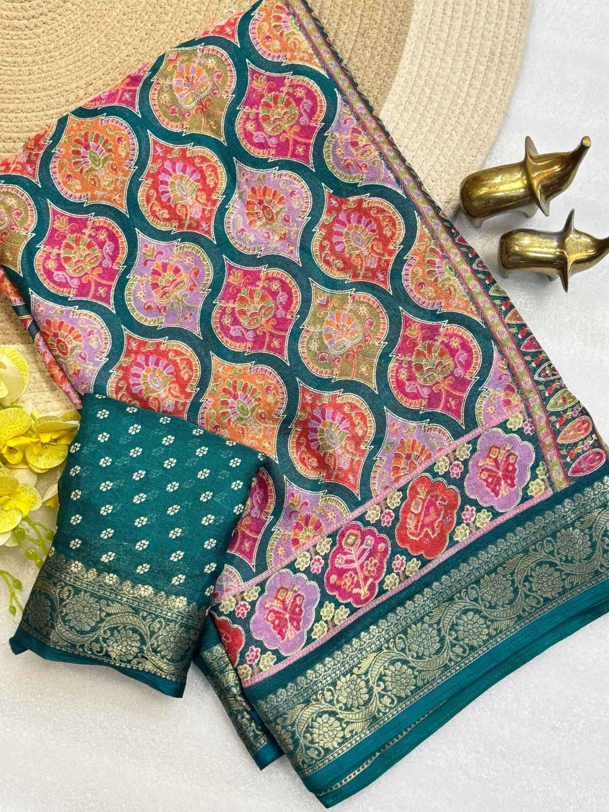 Barkha Jacquard Designer Saree