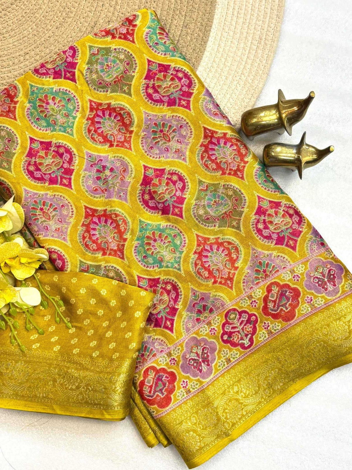 Barkha Jacquard Designer Saree