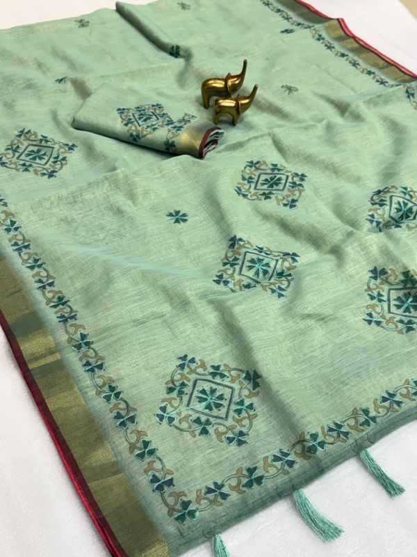BEN Tissue Designer Saree