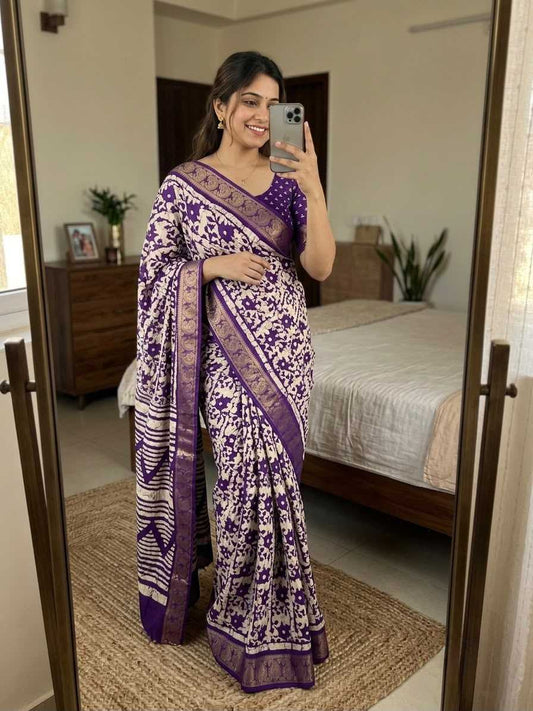 Bhakti Jacquard Designer Saree